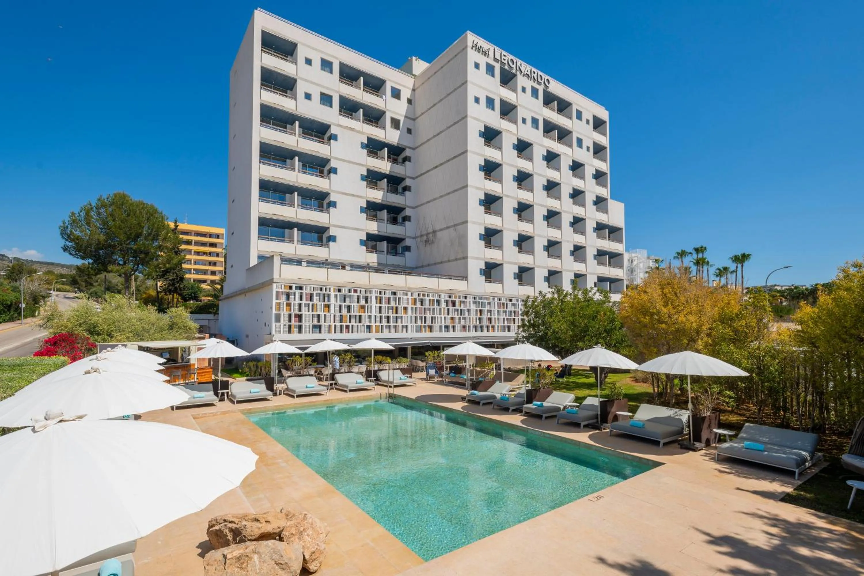 Swimming pool in Leonardo Boutique Hotel Mallorca Port Portals - Adults only