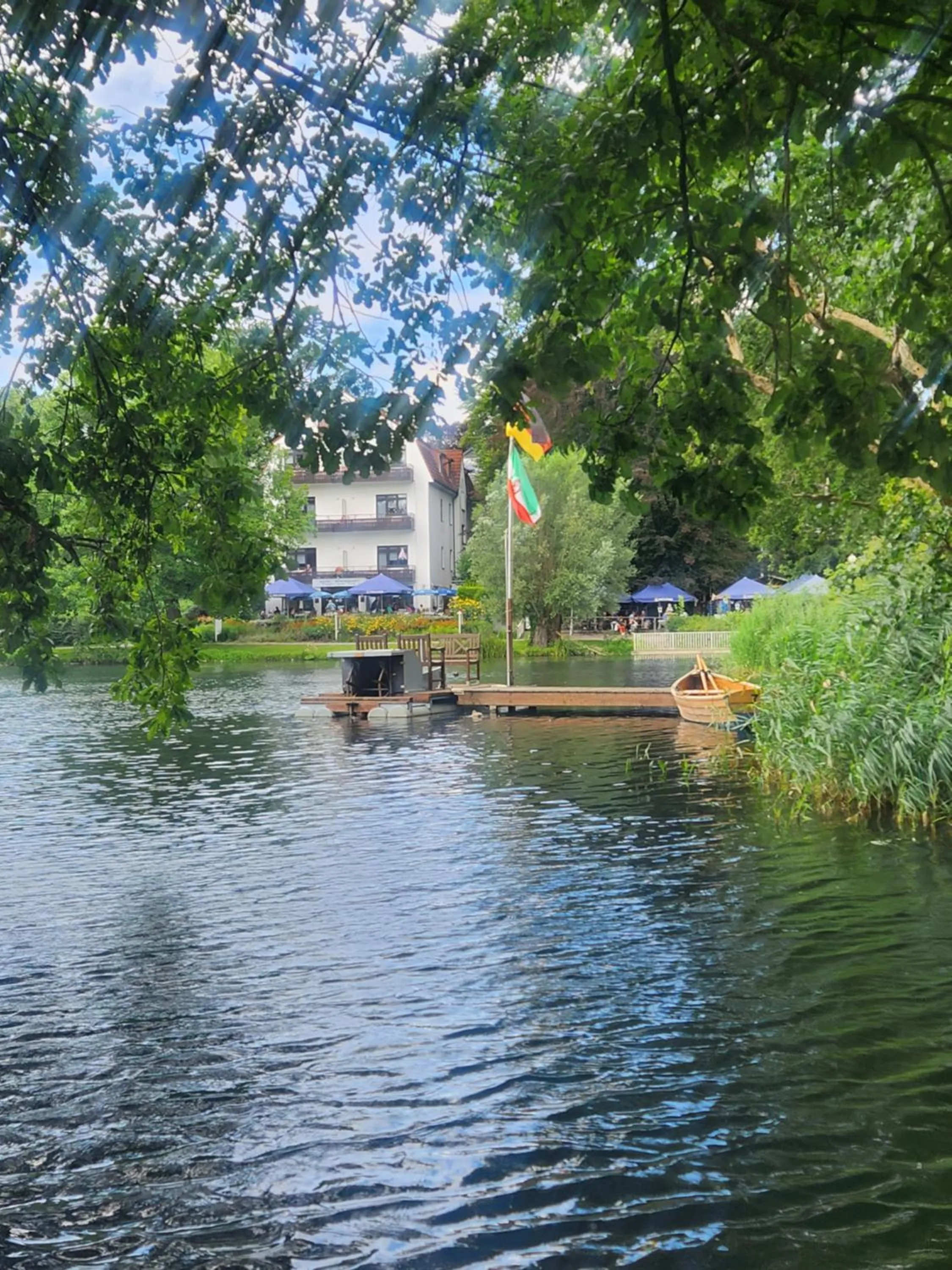 Natural landscape in Hotel Haus am See