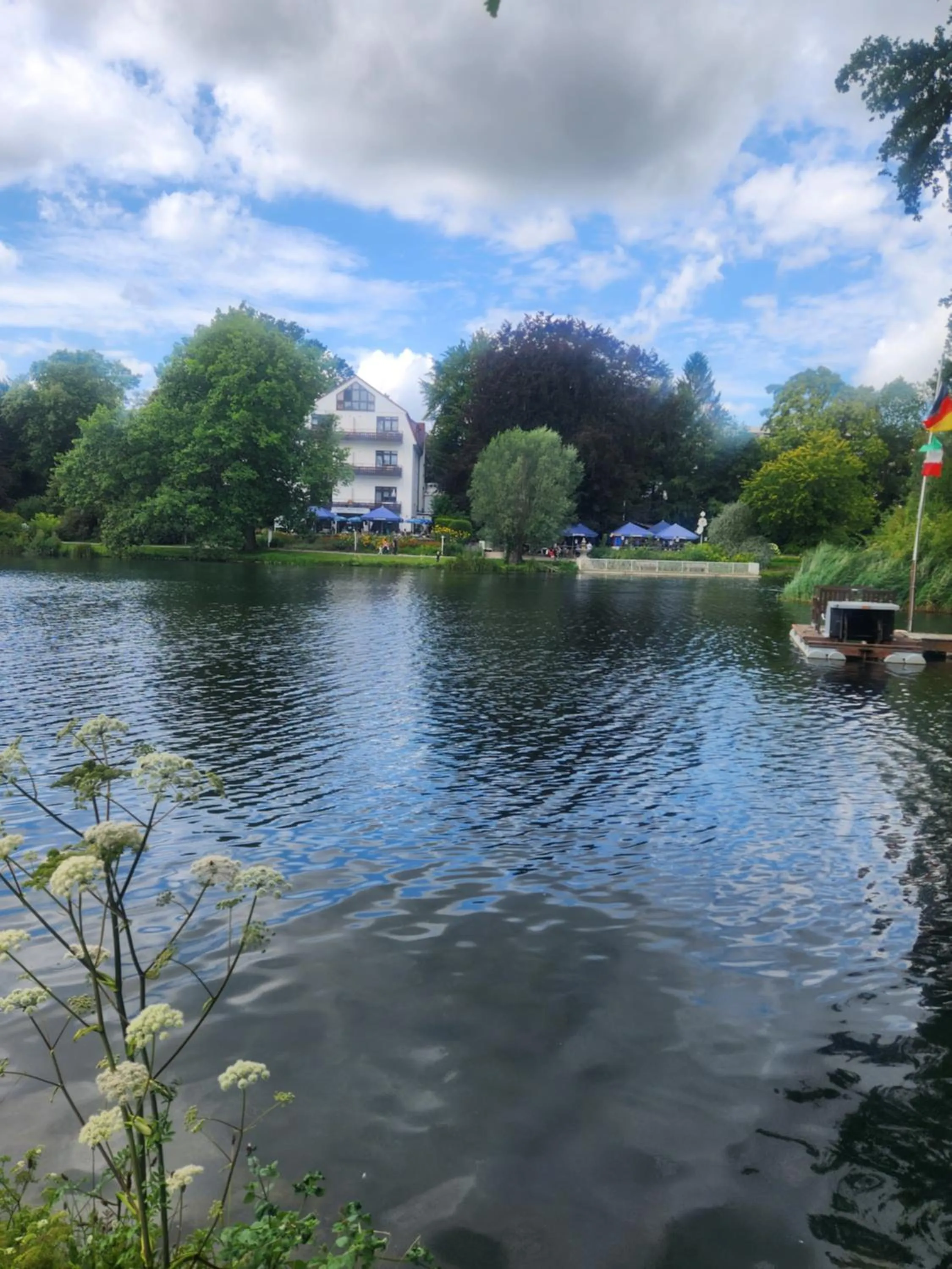 Natural landscape in Hotel Haus am See