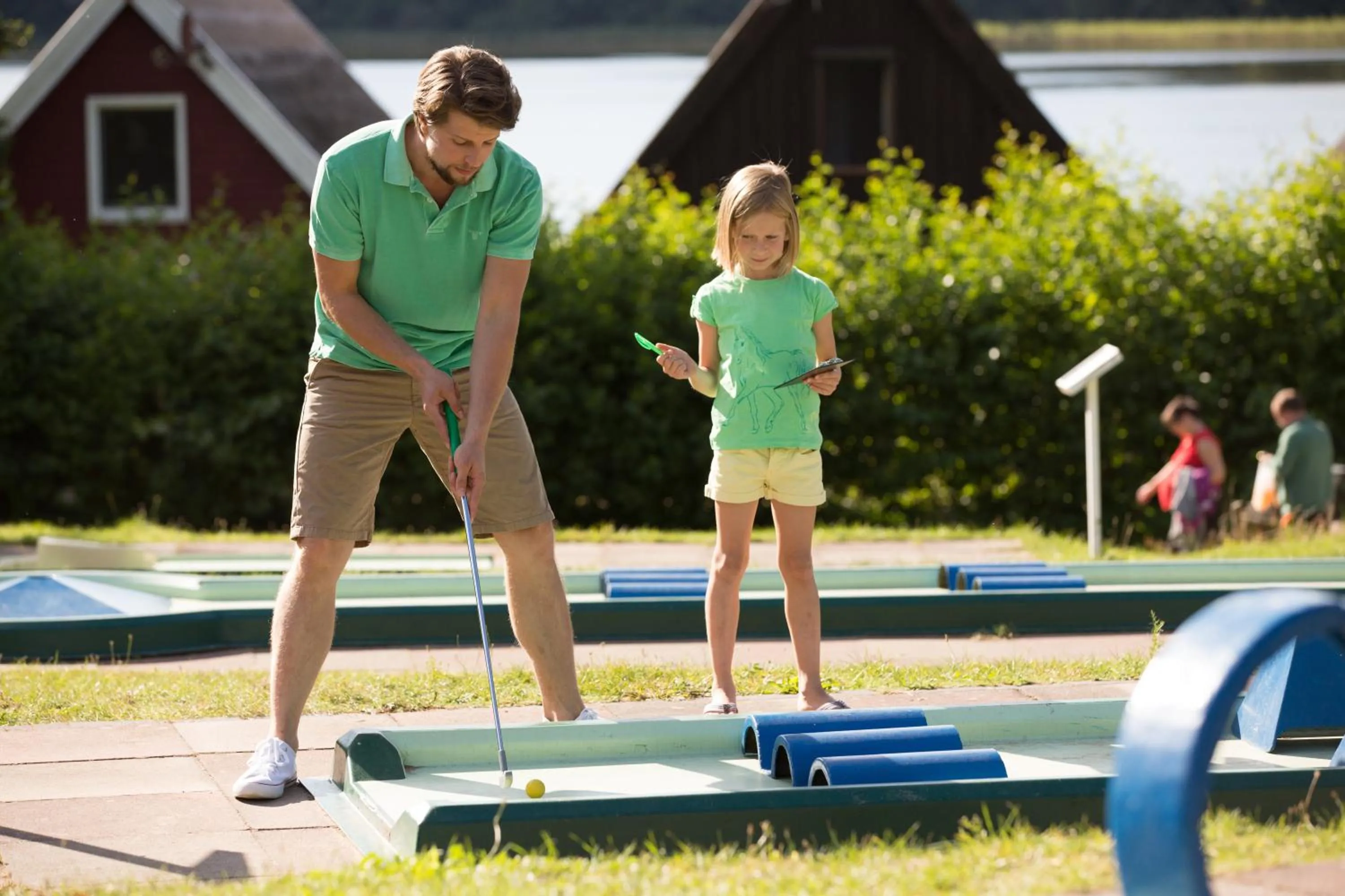 People in Ferienpark Mirow
