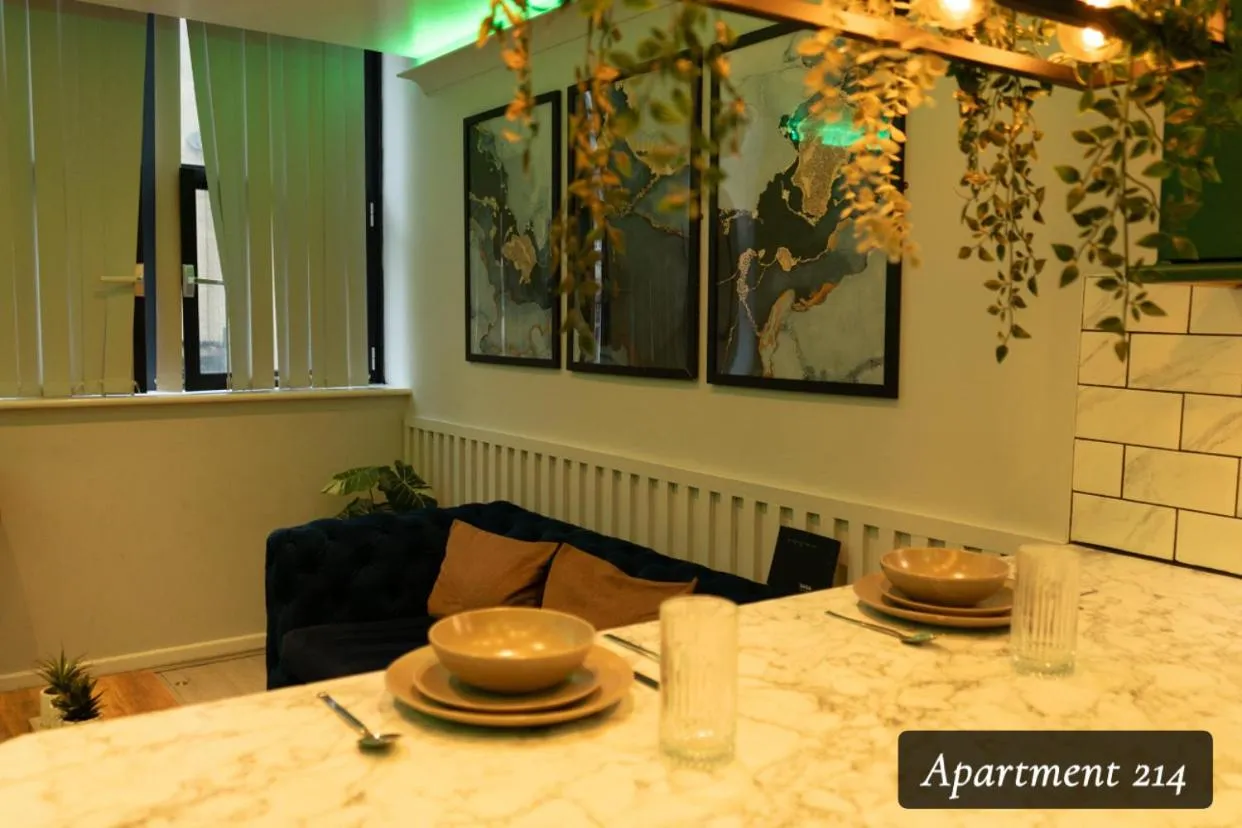 Living room in The Opulence Bradford