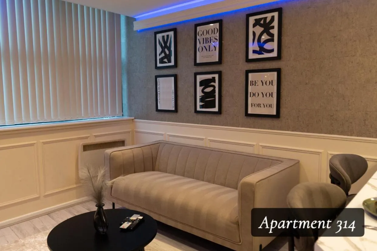 Living room in The Opulence Bradford