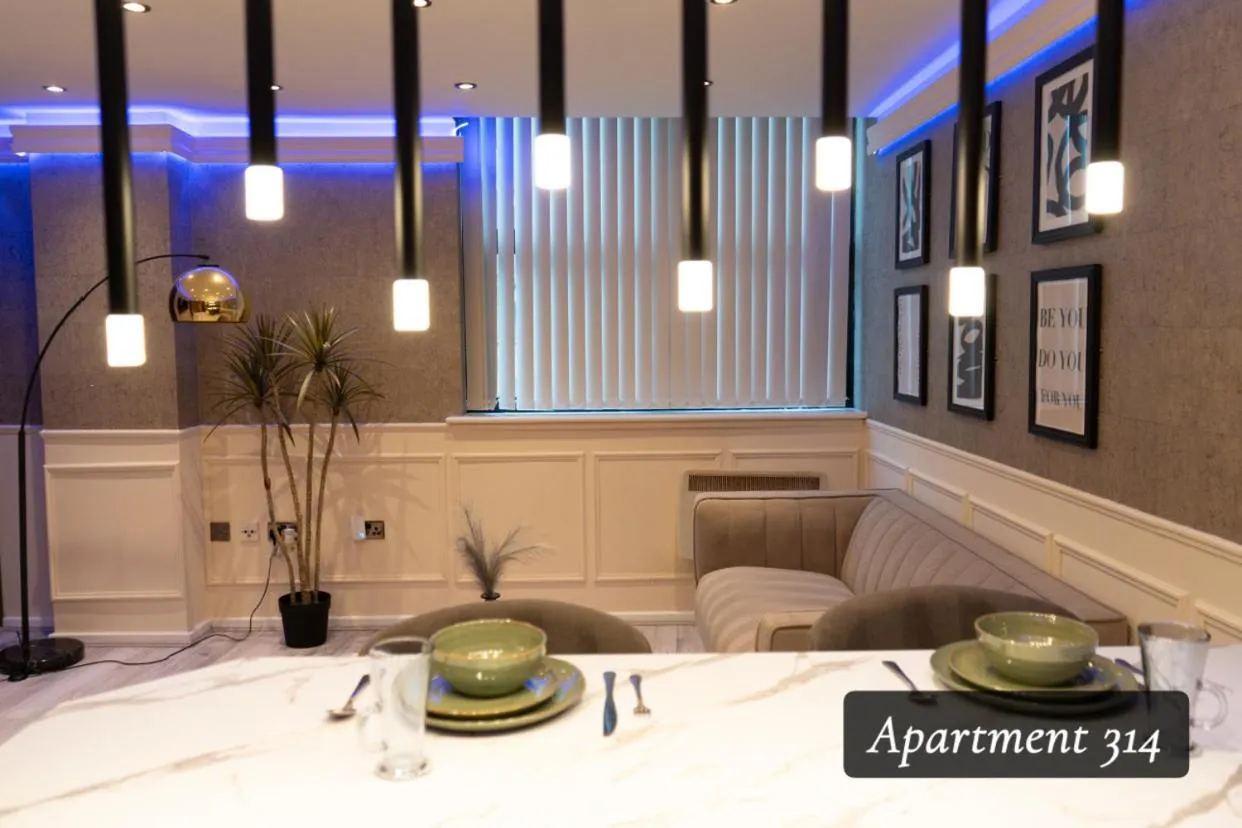 Living room in The Opulence Bradford