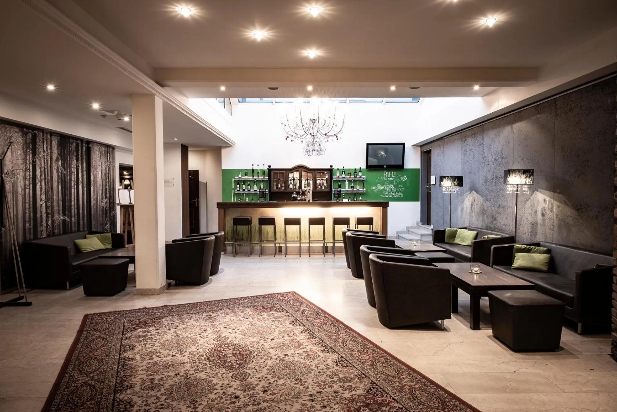 Lobby or reception in Faulenzerhotel