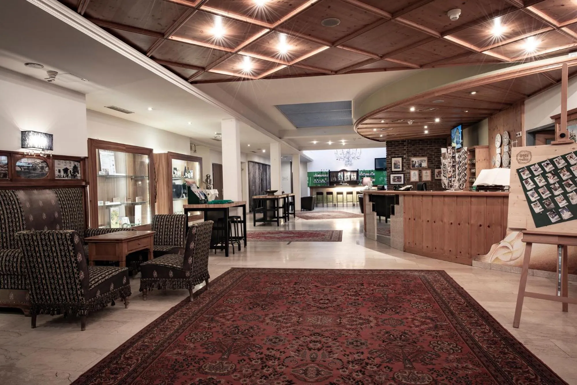 Lobby or reception in Faulenzerhotel