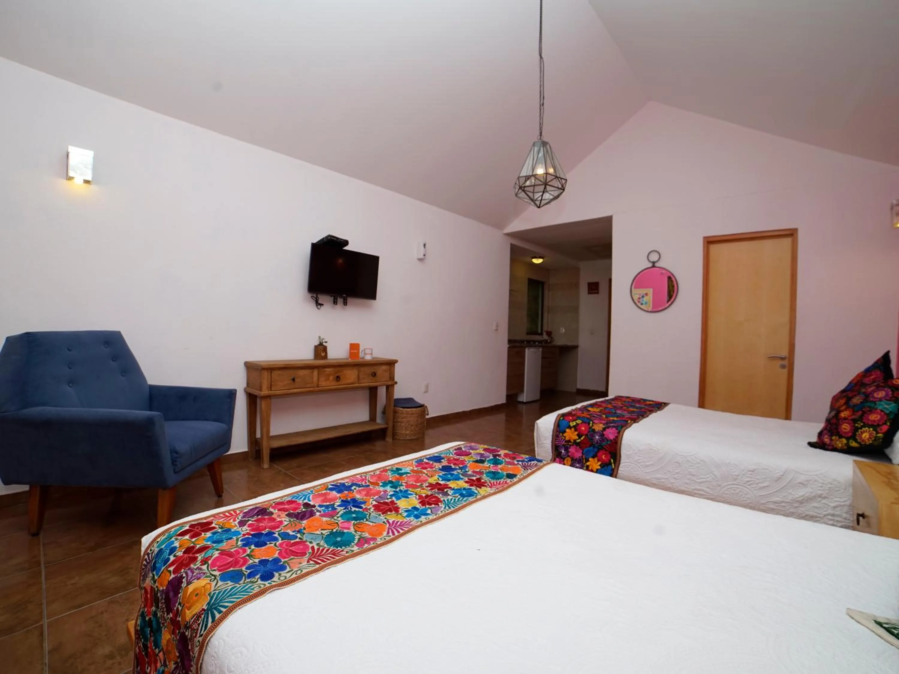 Bedroom in Hotel y Villas Los Pirules by Rotamundos