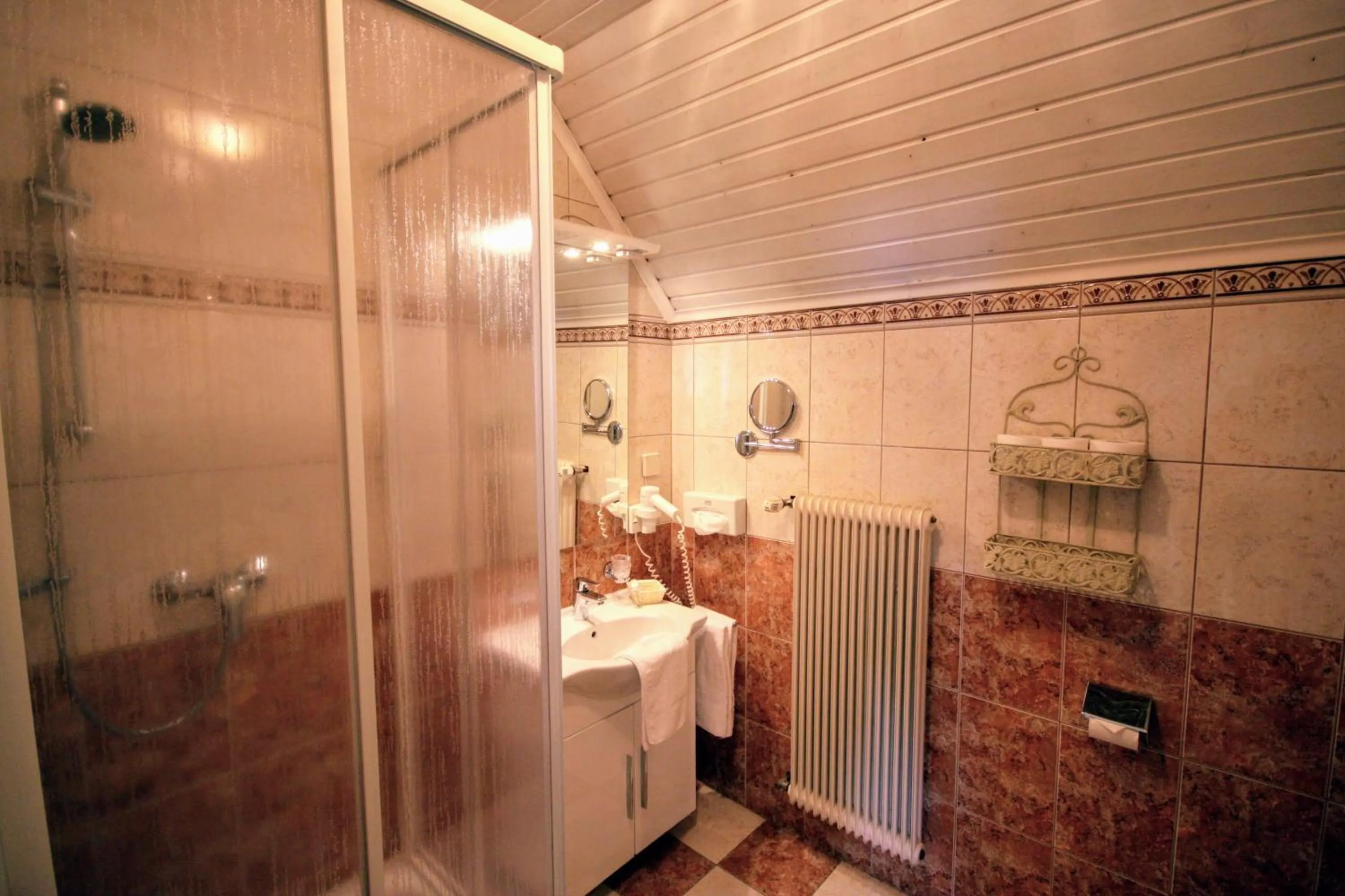Bathroom in Hotel Rösch