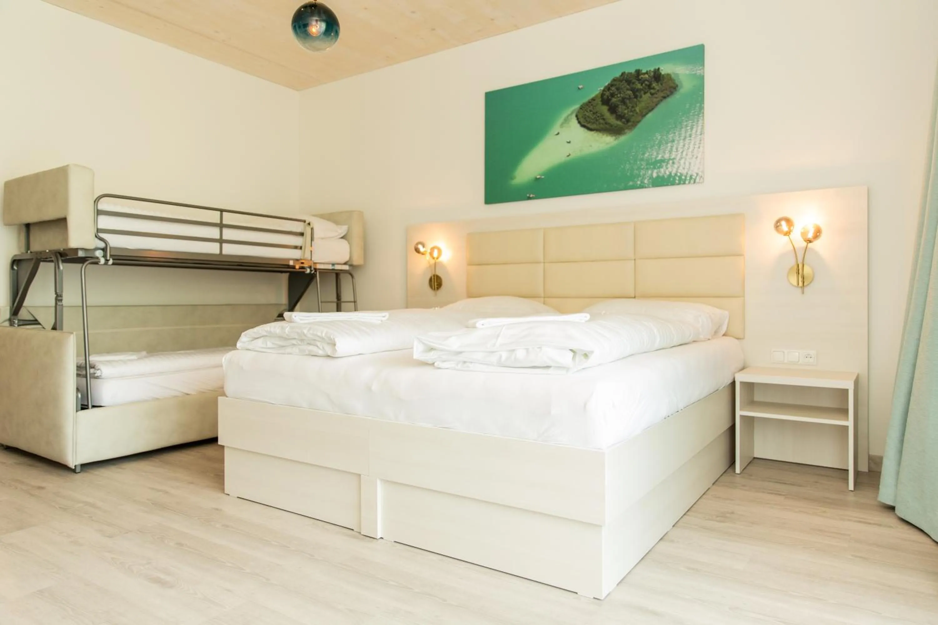 Photo of the whole room, Bed in Hotel Rösch