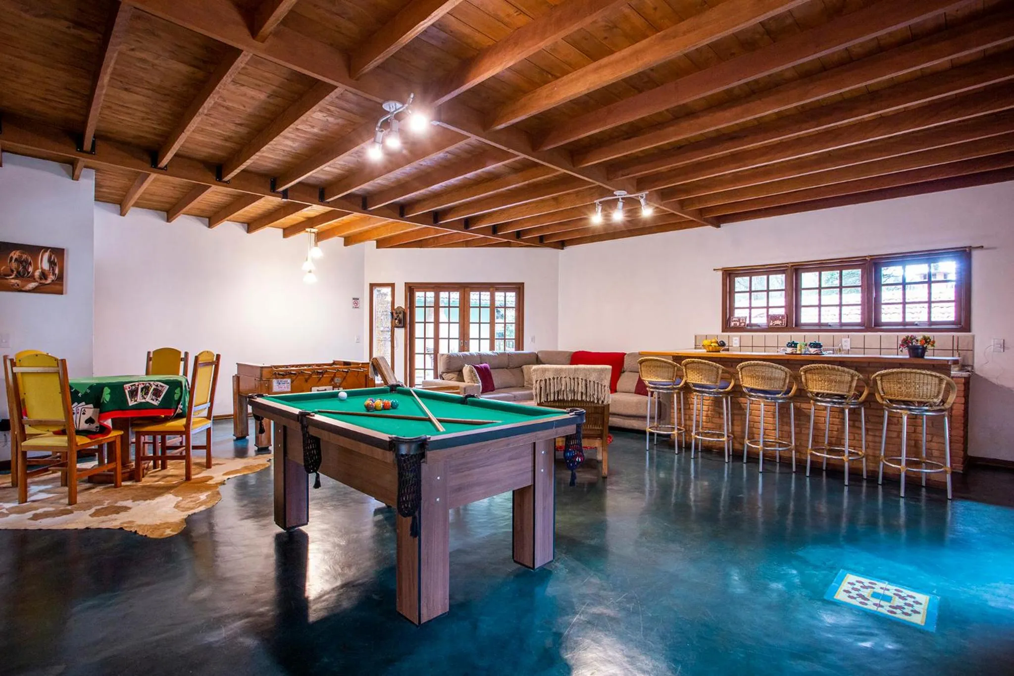 Billiard in Pousada Suiça Mineira Garden