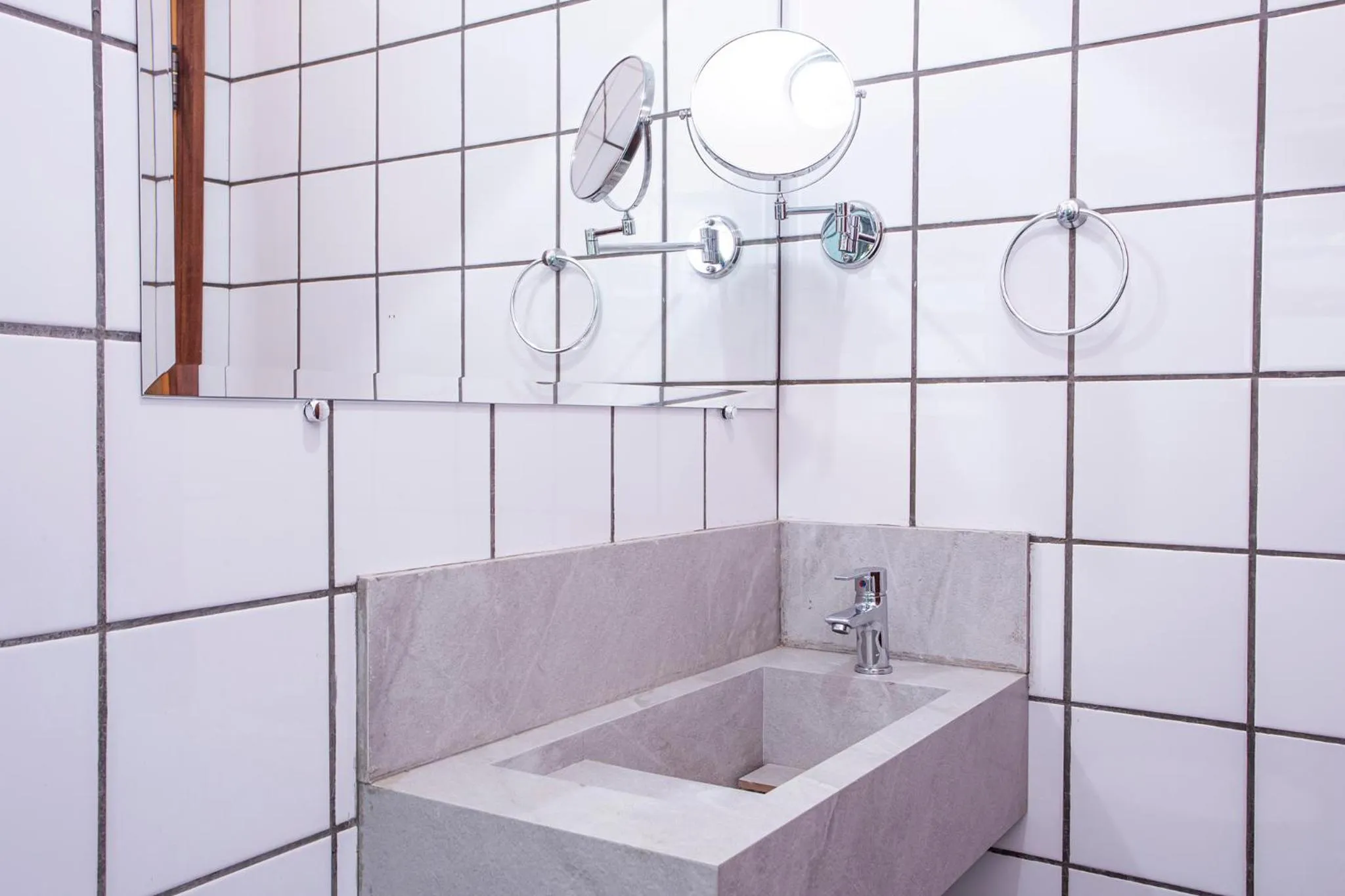 Bathroom in Pousada Suiça Mineira Garden