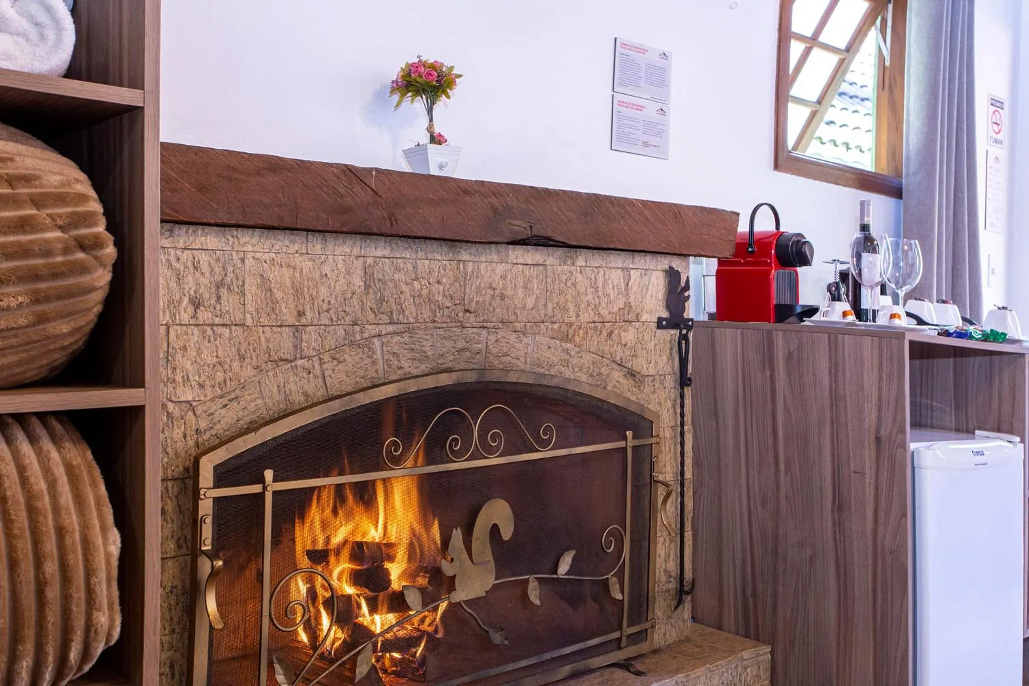 flat iron in Pousada Suiça Mineira Garden