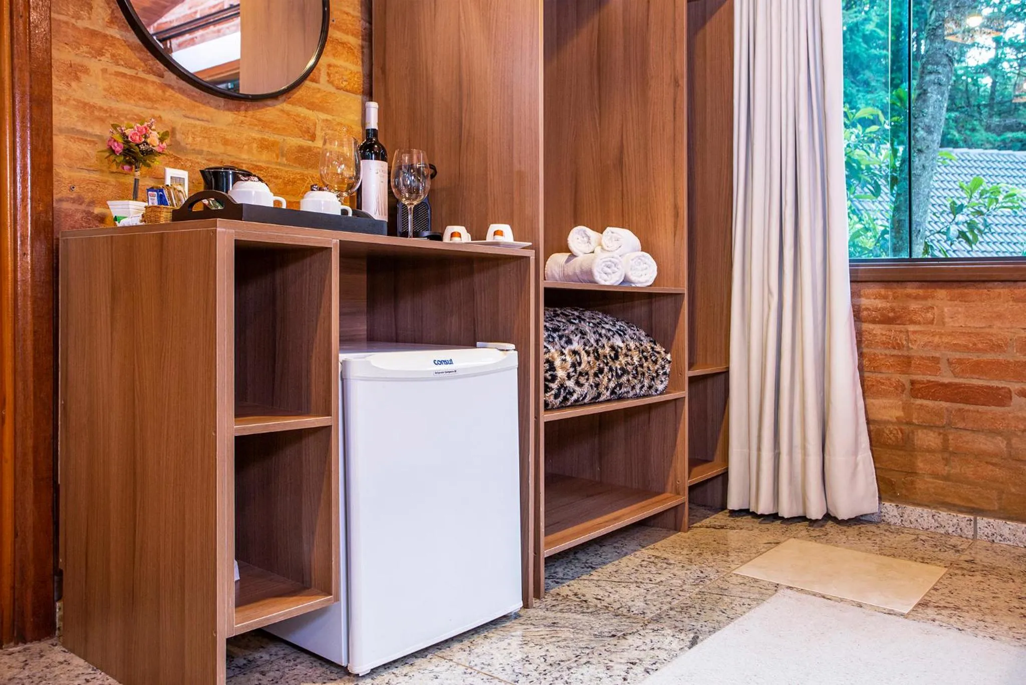 oven in Pousada Suiça Mineira Garden