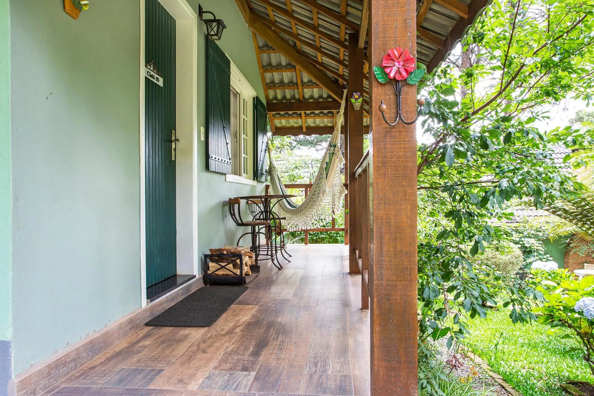 Property building in Pousada Suiça Mineira Garden