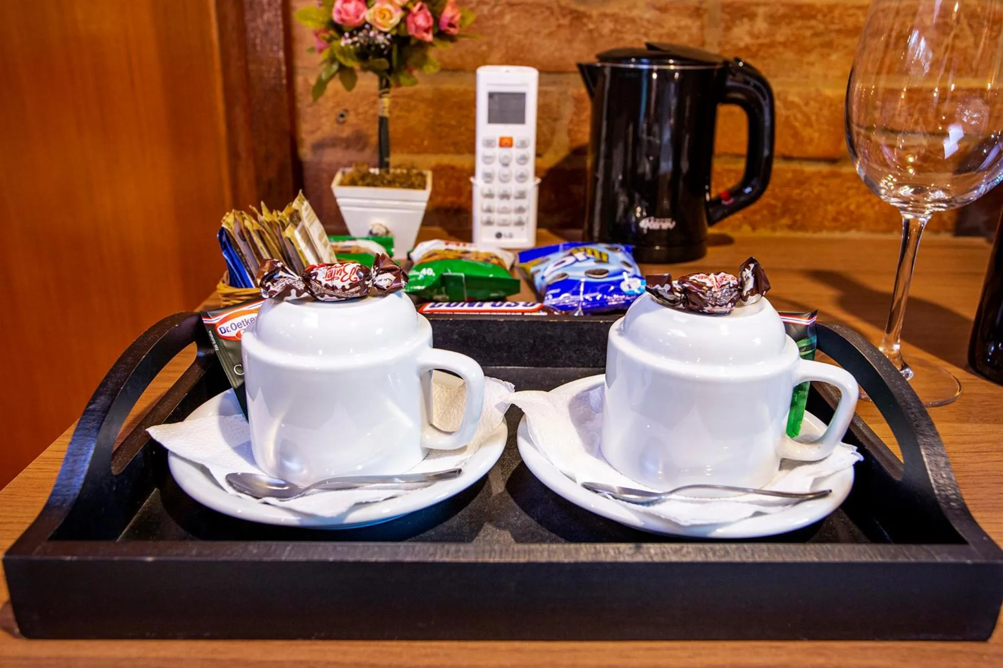 Coffee/tea facilities in Pousada Suiça Mineira Garden