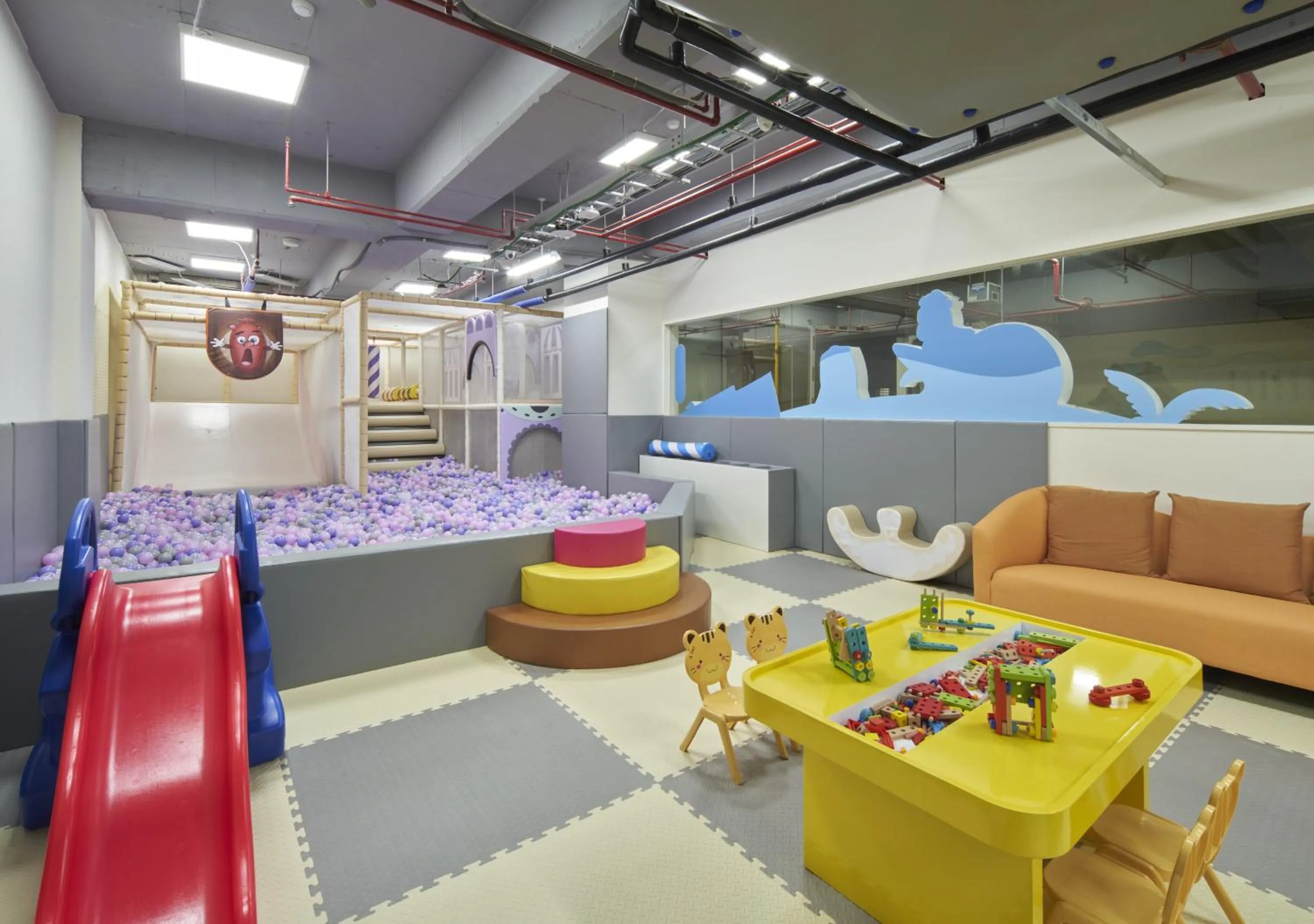 Children play ground in Lanyang Seaview Hotel