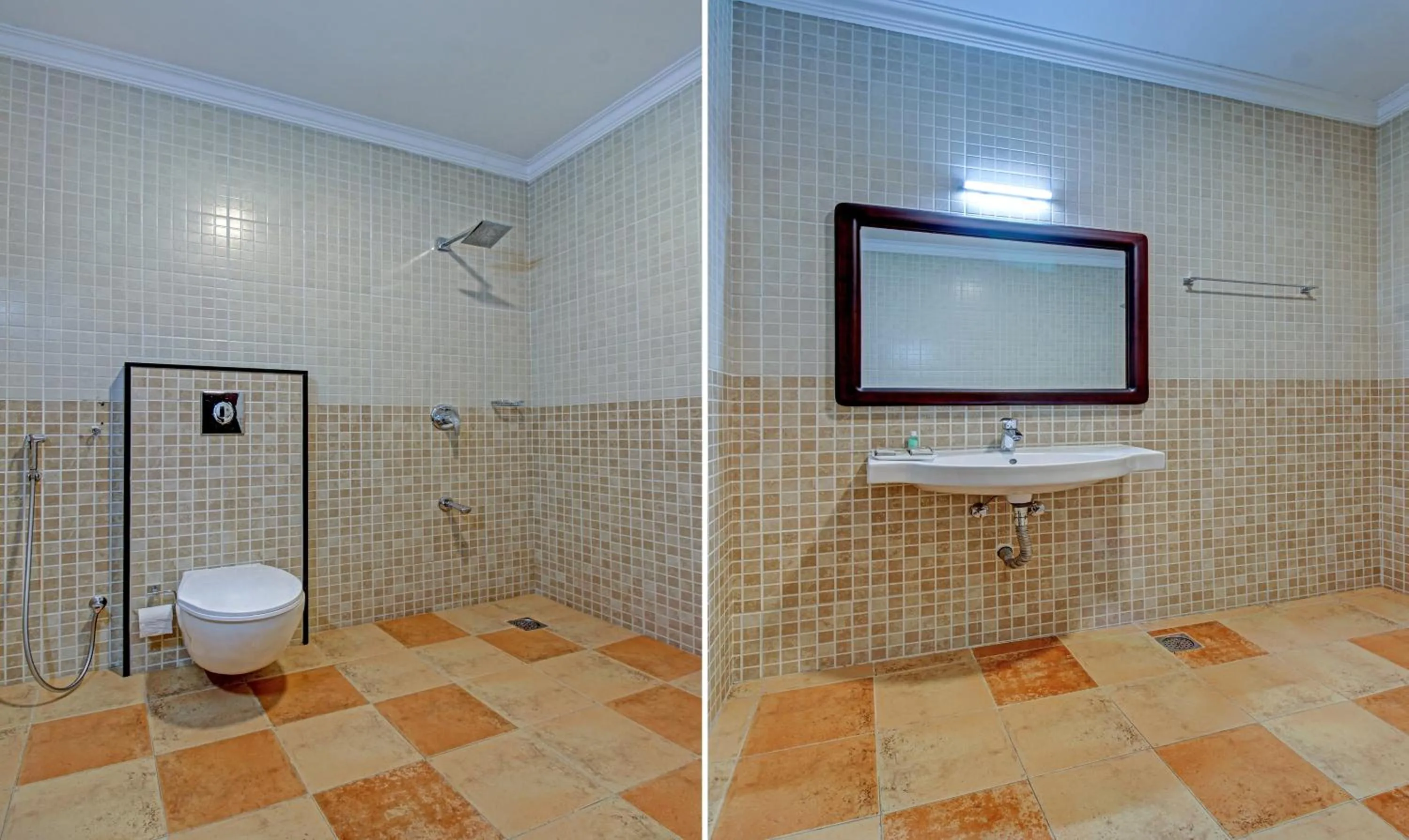 Bathroom in Treebo Premium Travancore Palace Cherthala