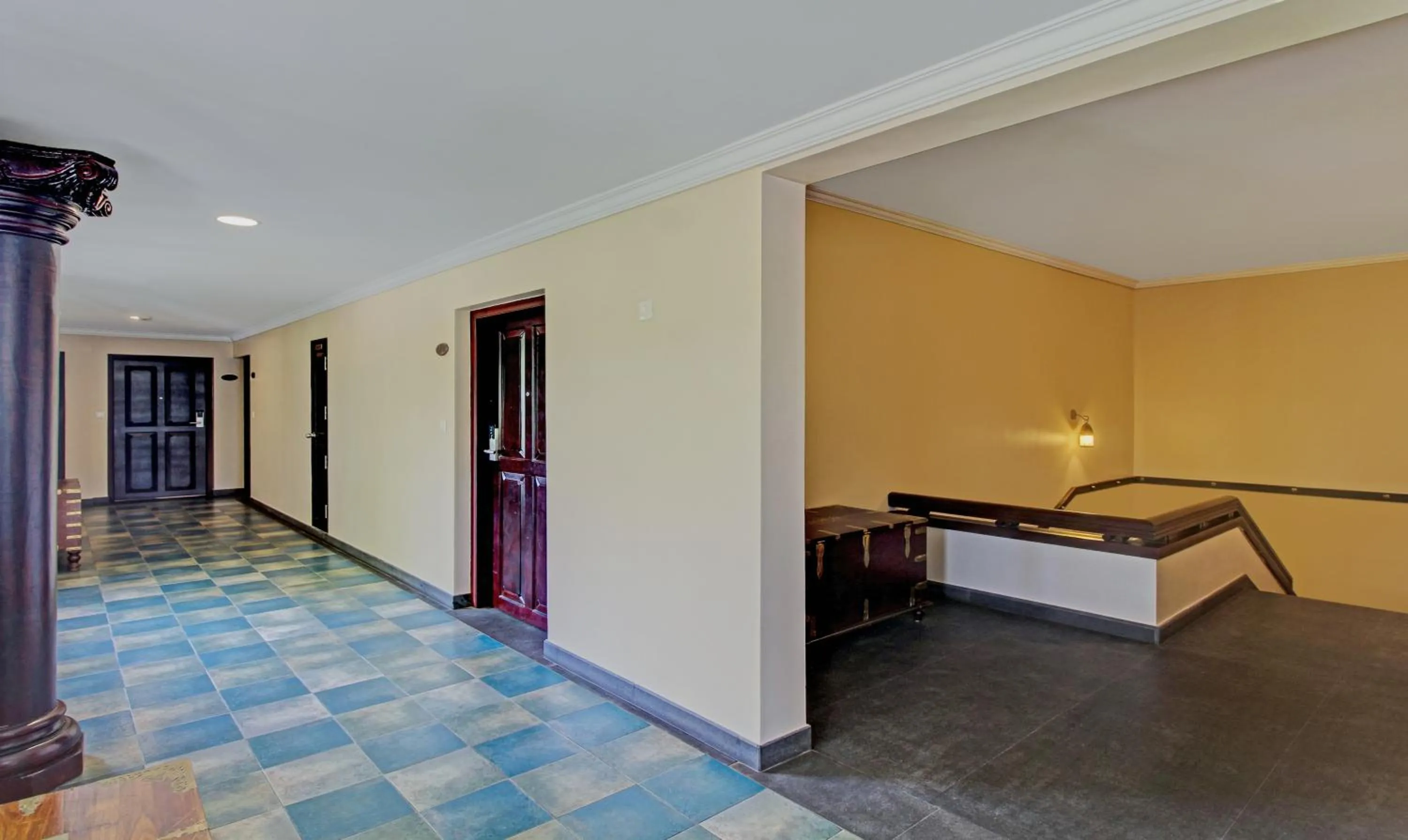 Lobby or reception in Treebo Premium Travancore Palace Cherthala