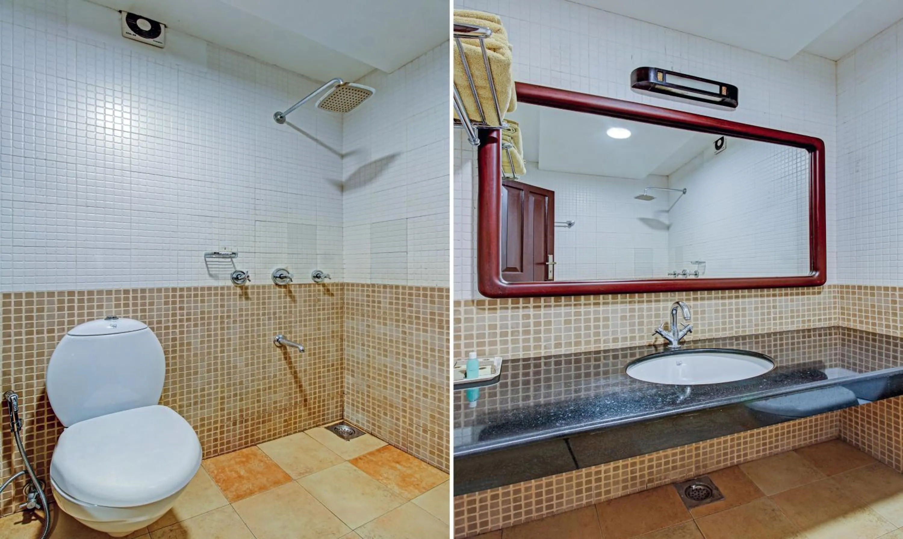 Bathroom in Treebo Premium Travancore Palace Cherthala