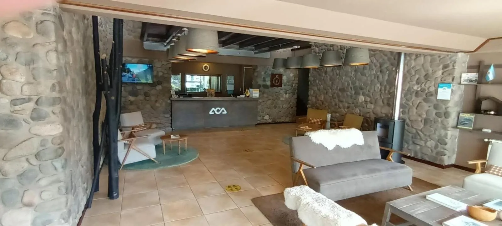 Lobby or reception in Hotel ACA El Calafate
