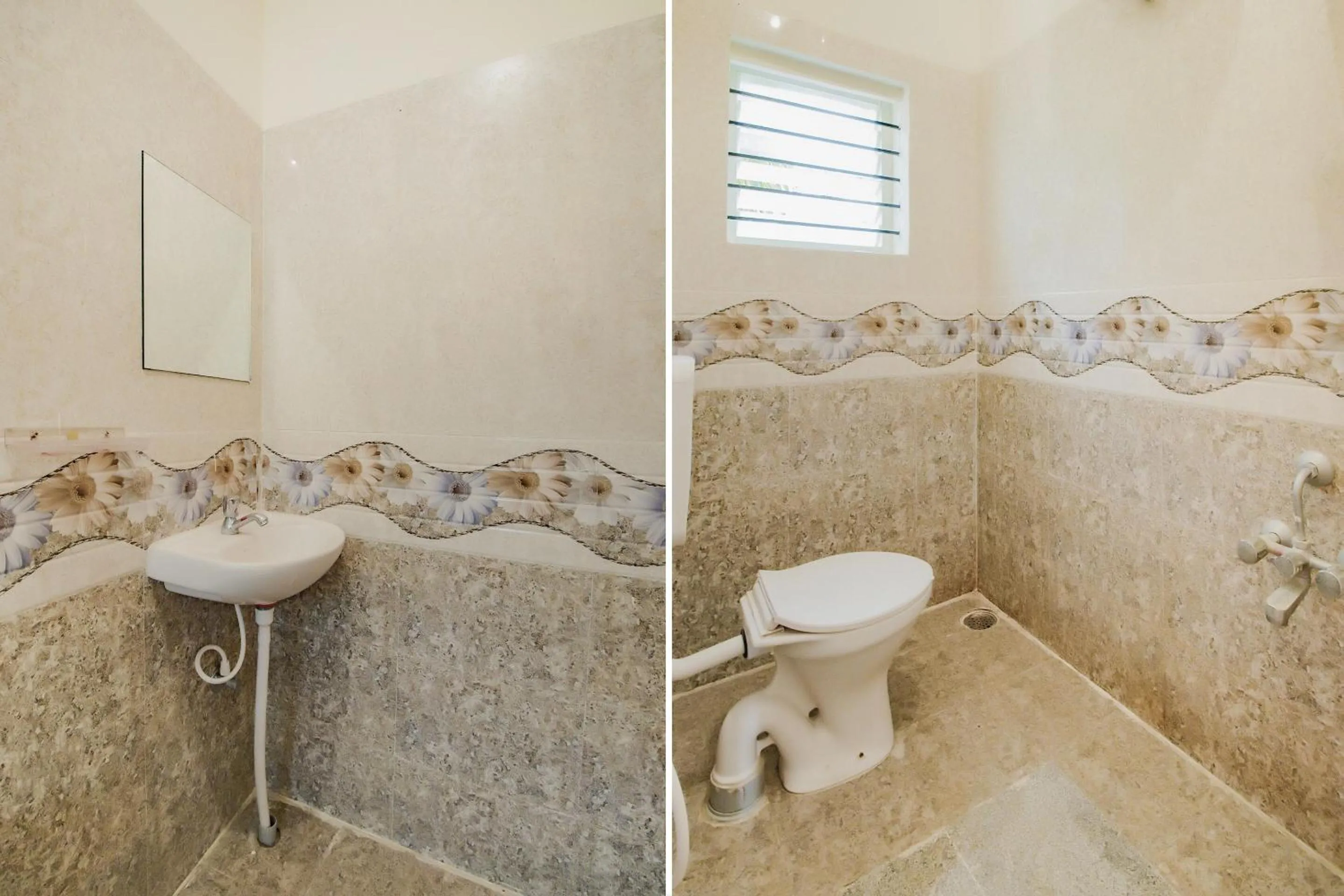 Bathroom in Hotel O P N K Suites