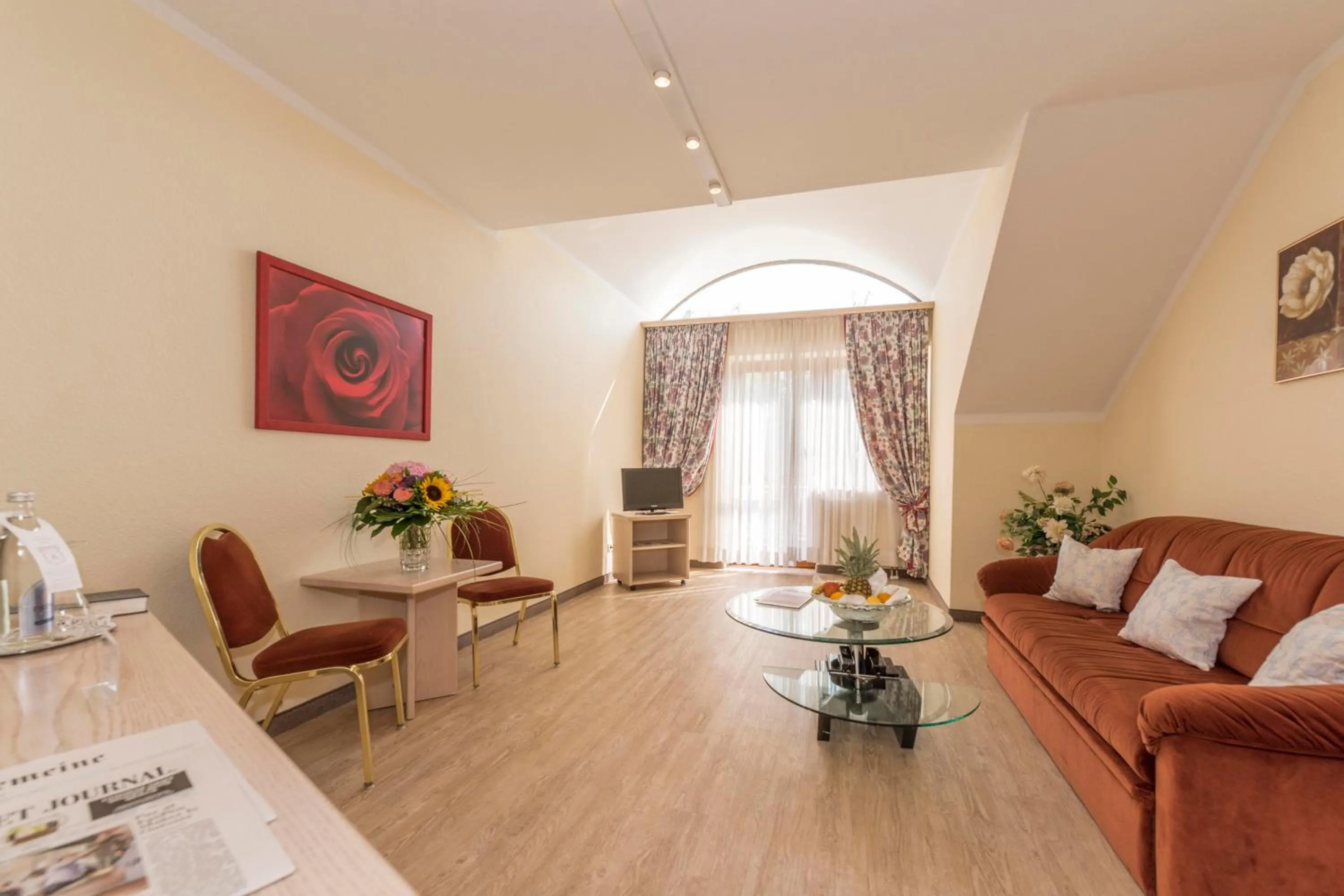 Living room in Hotel am Schlosspark