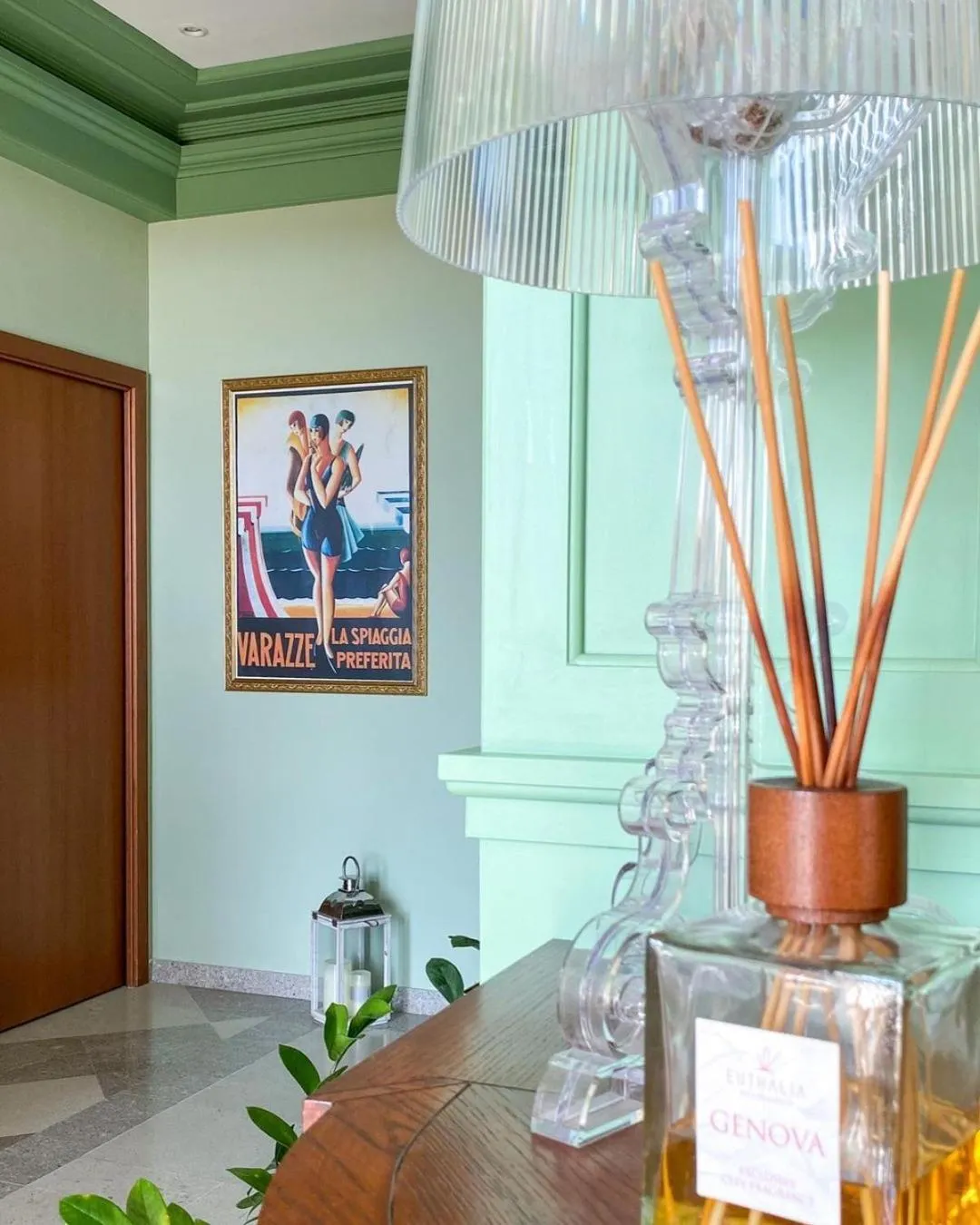 Lobby or reception in MH HOTEL VARAZZE