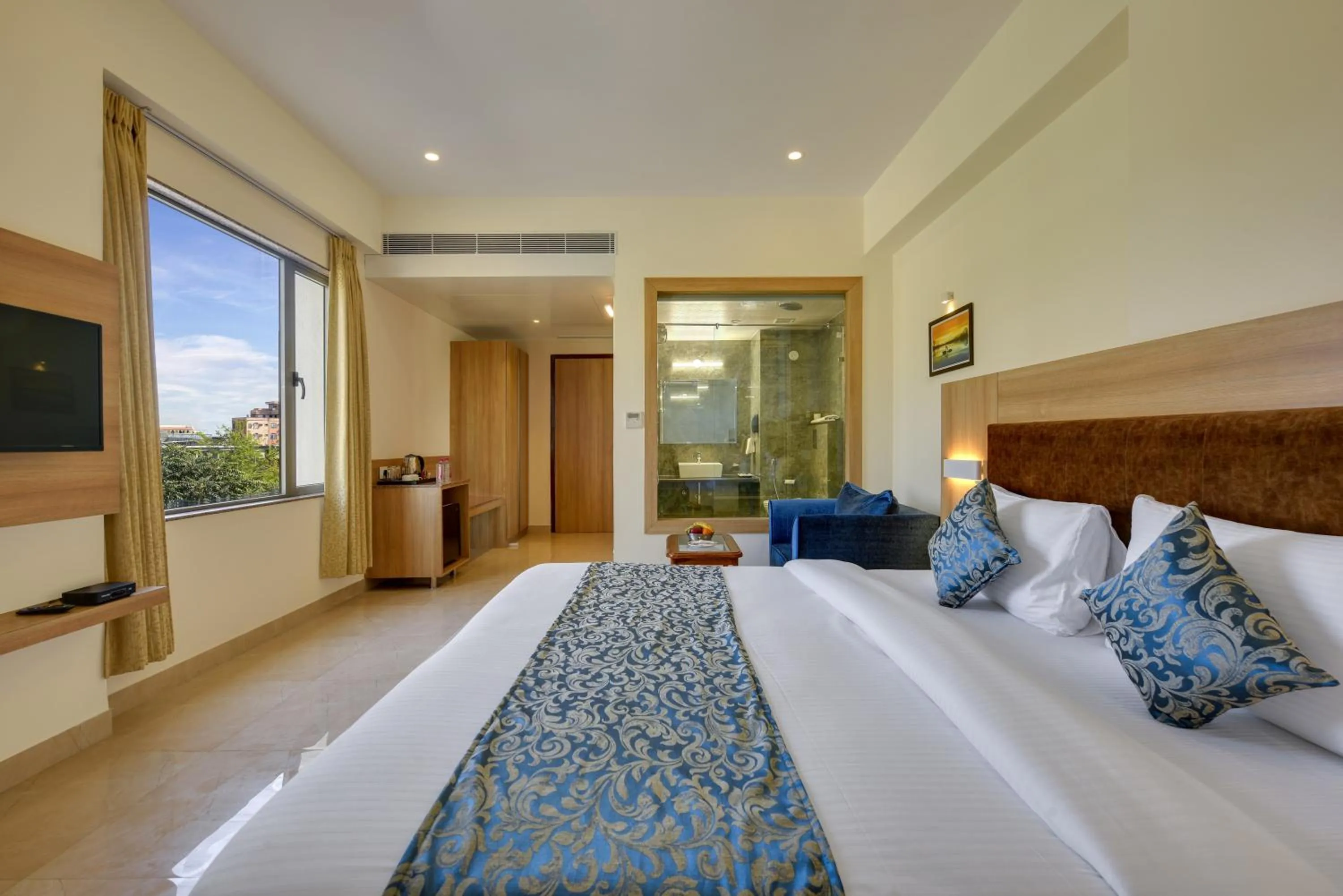 Bedroom, Bed in Hotel khumani By Hills N Dunes