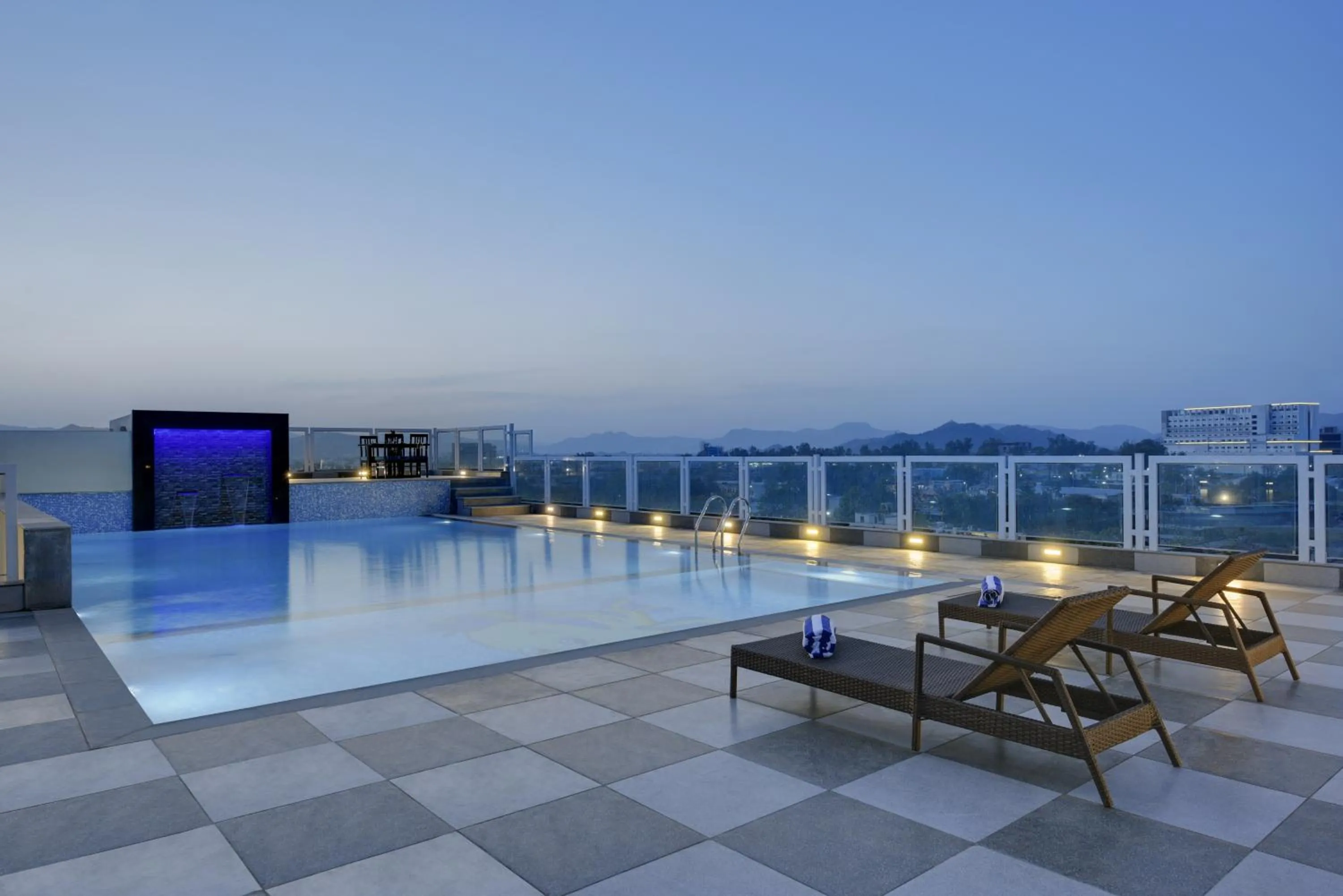 Swimming pool in Hotel khumani By Hills N Dunes