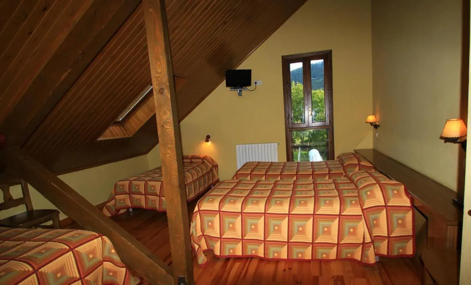Quadruple Hotel Room in Hotel, Bungalows y Camping Viu Quadruple Hotel Room in Hotel, Bungalows y Camping Viu