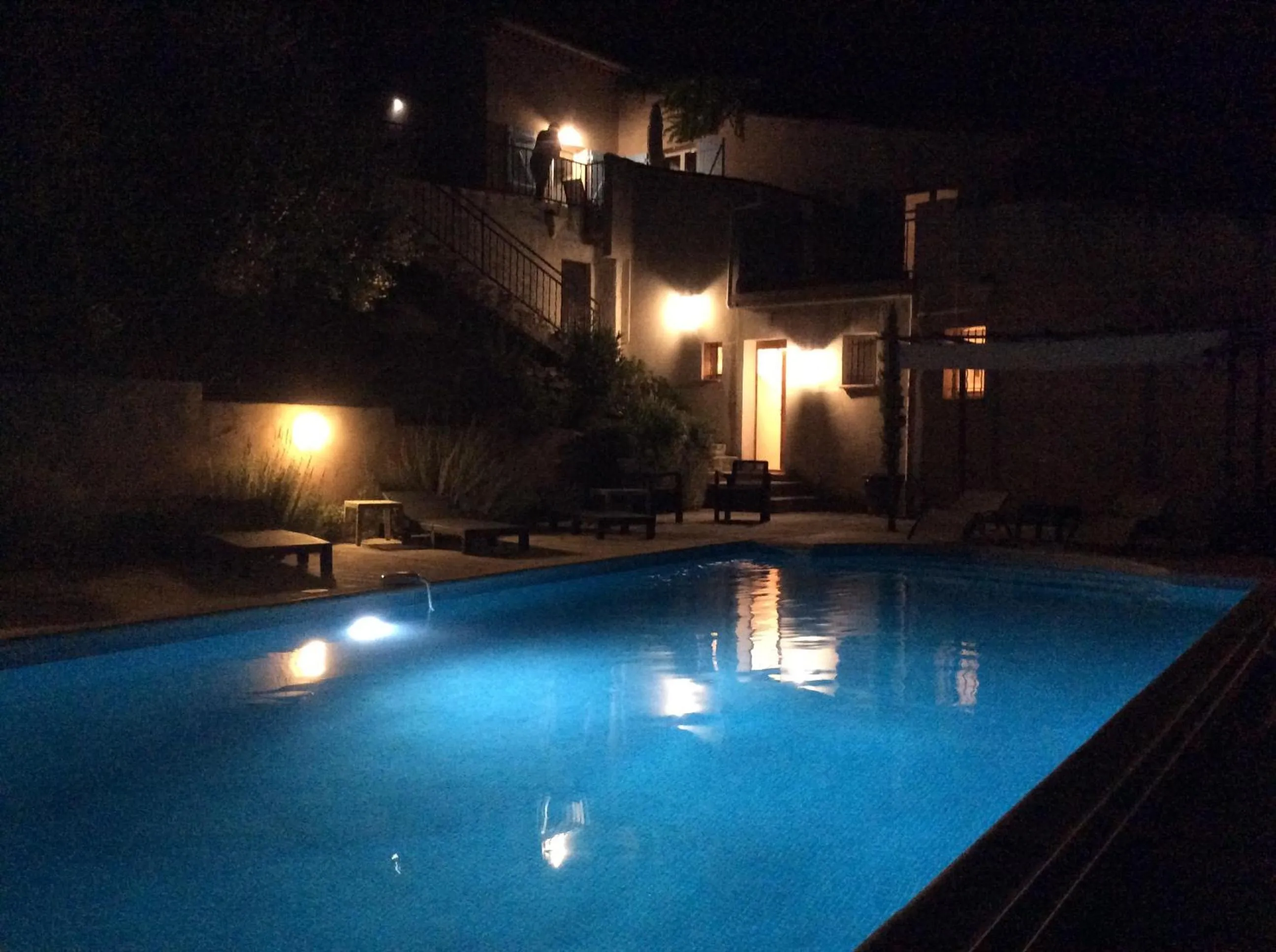 Swimming pool in La Petite Bergerie, Les Hautes Roches