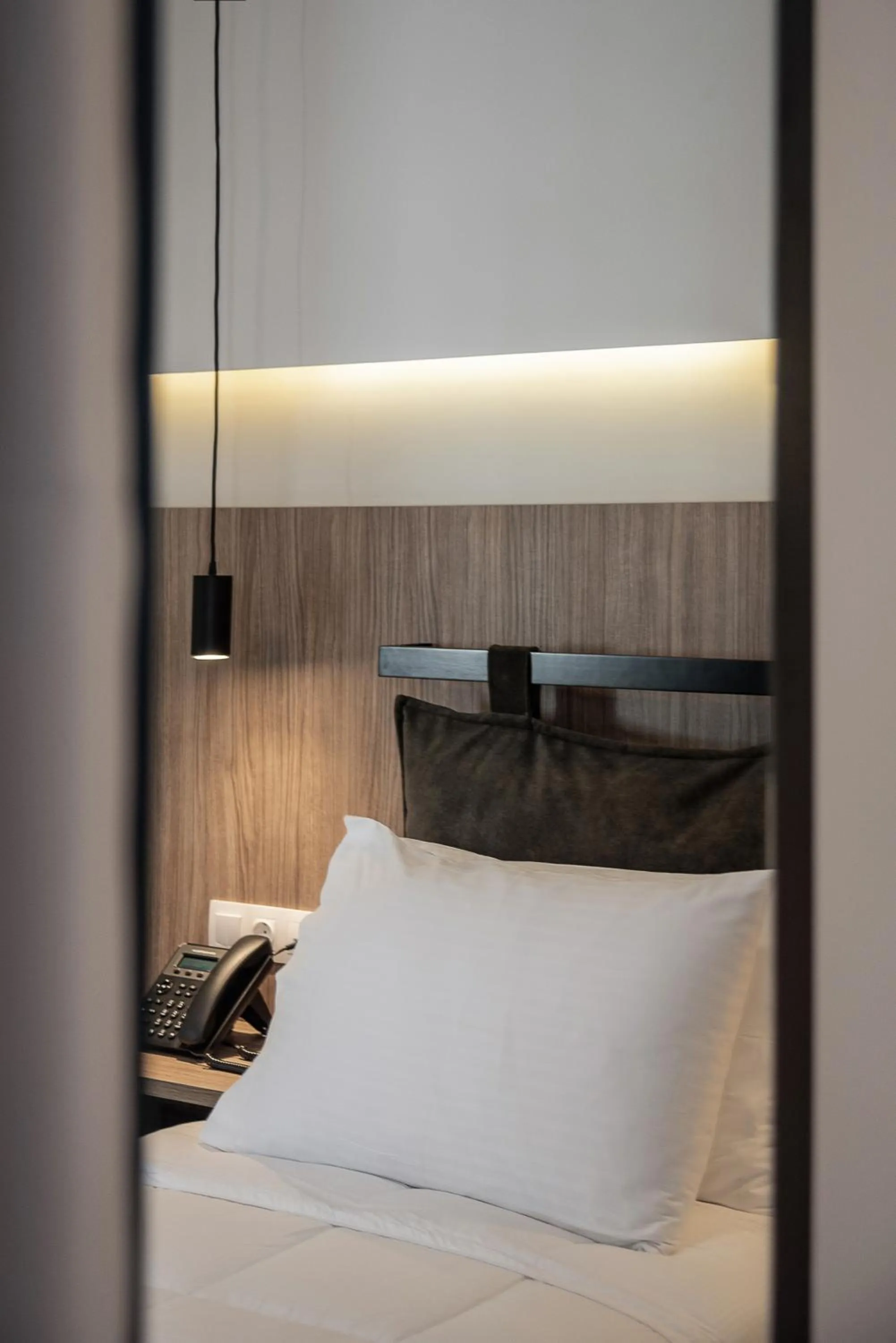 Bed in Morum City Hotel Chania