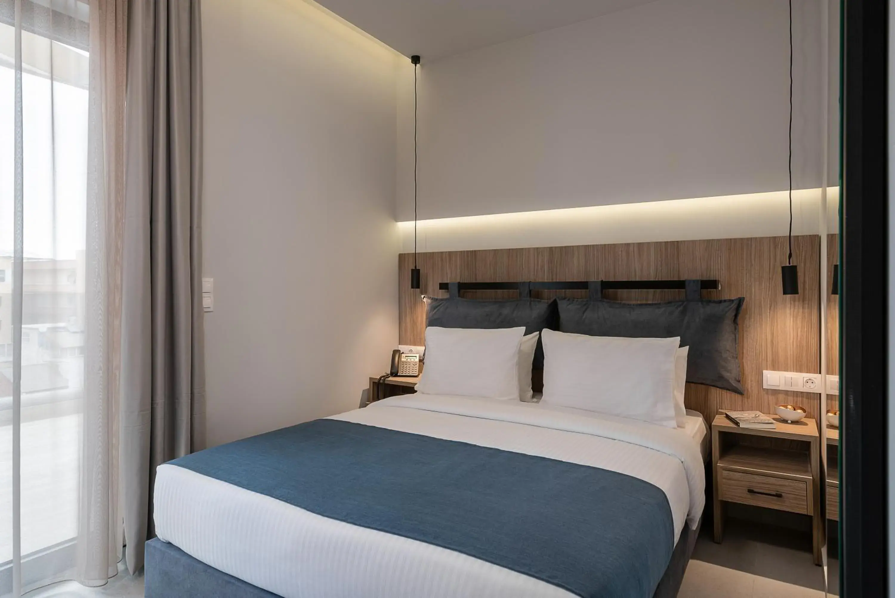 Deluxe Double Room with Balcony in Morum City Hotel Chania Deluxe Double Room with Balcony in Morum City Hotel Chania