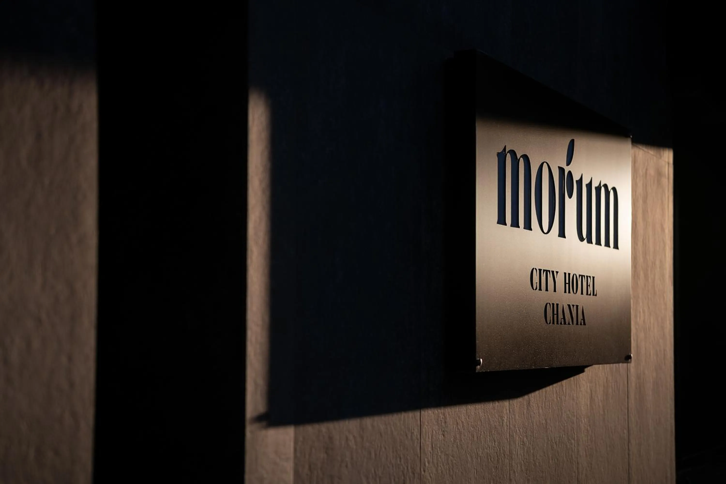 Facade/entrance in Morum City Hotel Chania