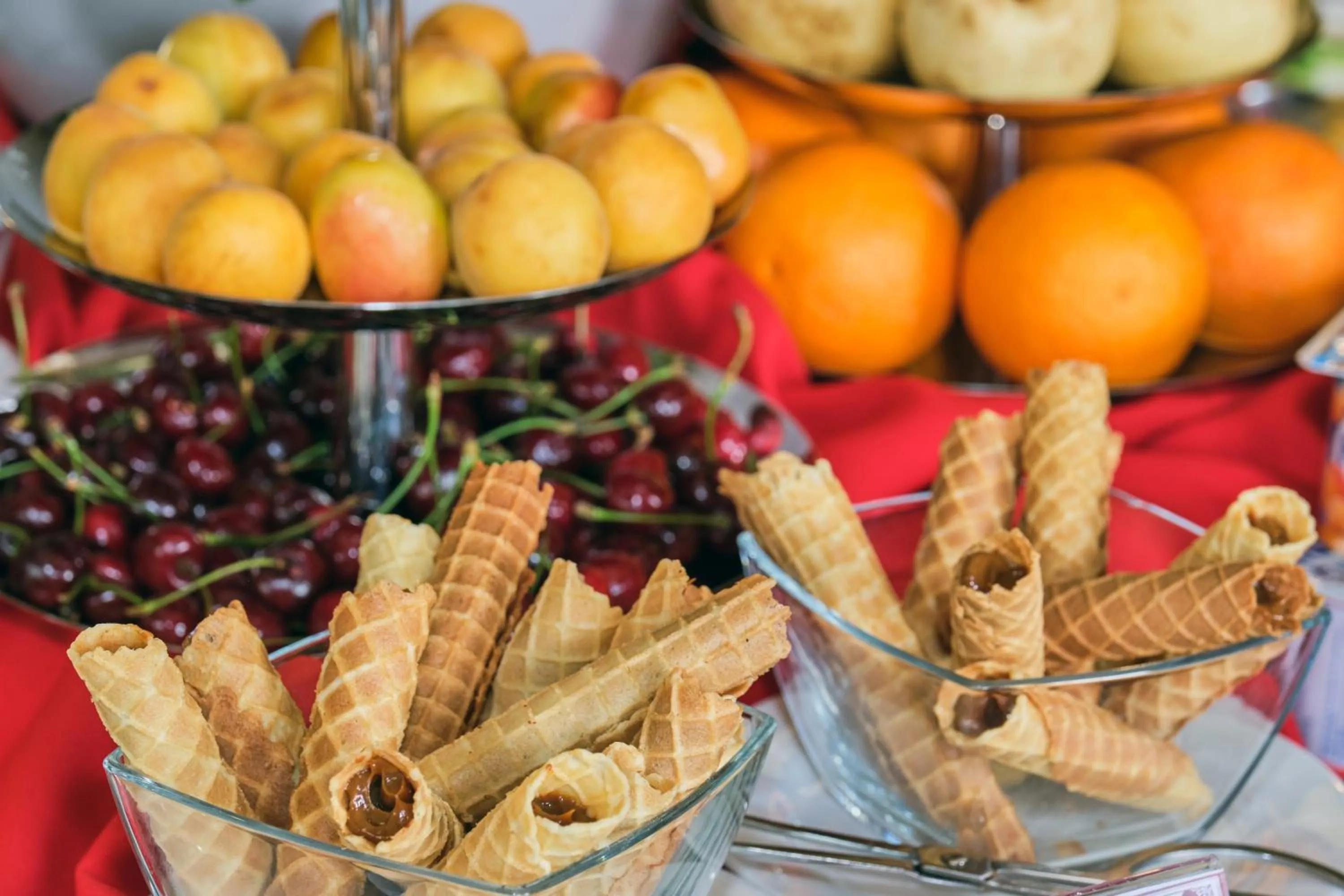 Food and drinks in Grand M Hotel