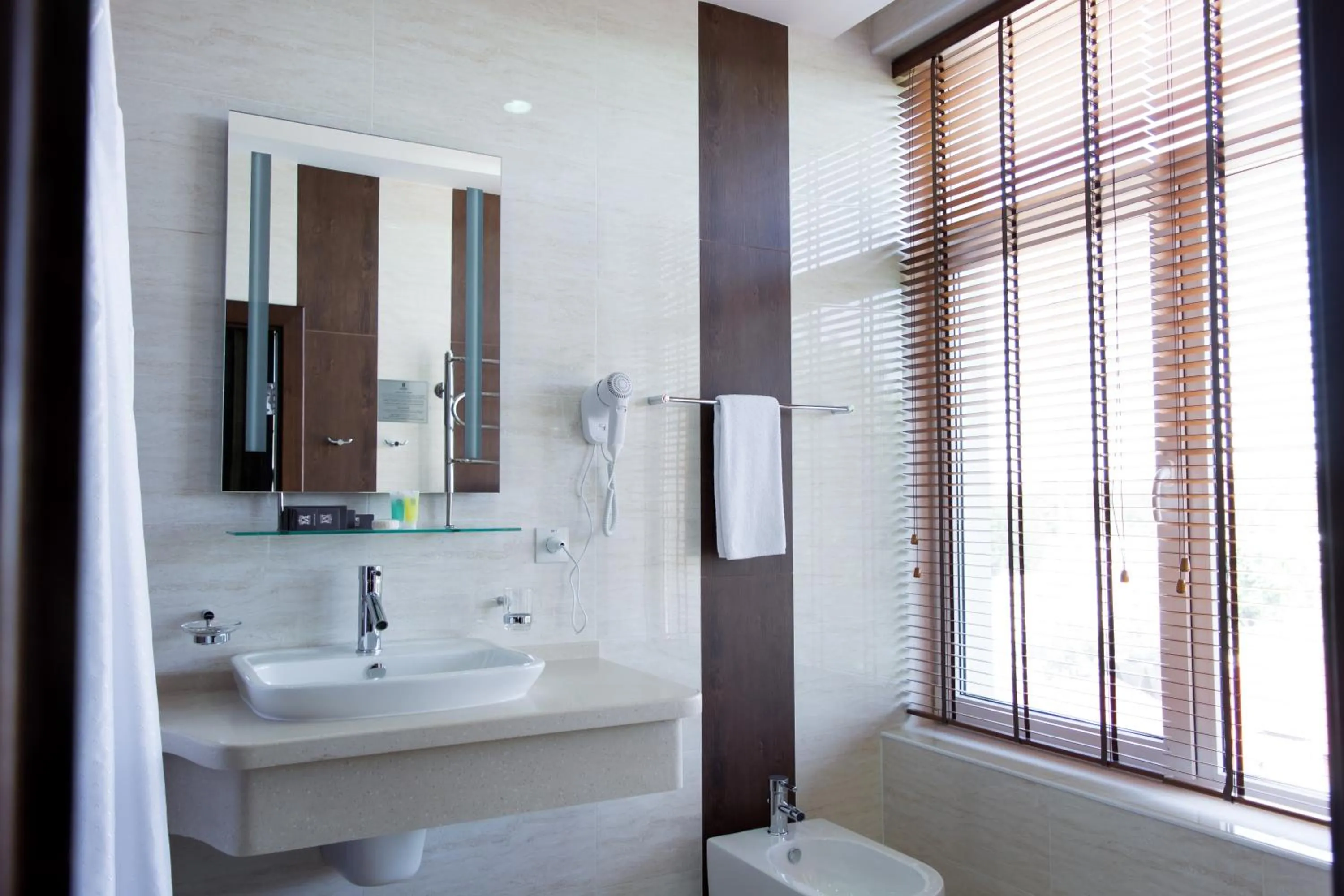 Bathroom in Grand M Hotel