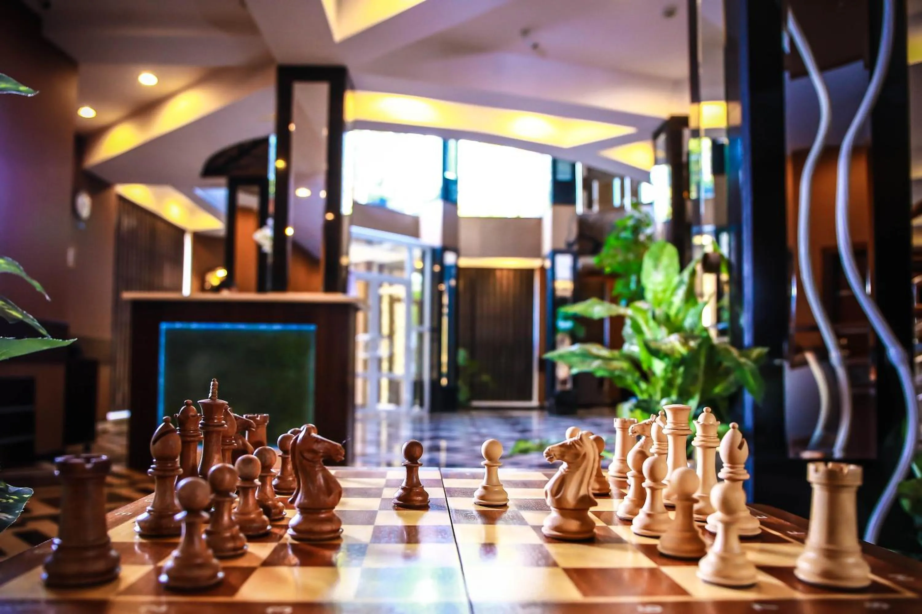 Living room in Grand M Hotel