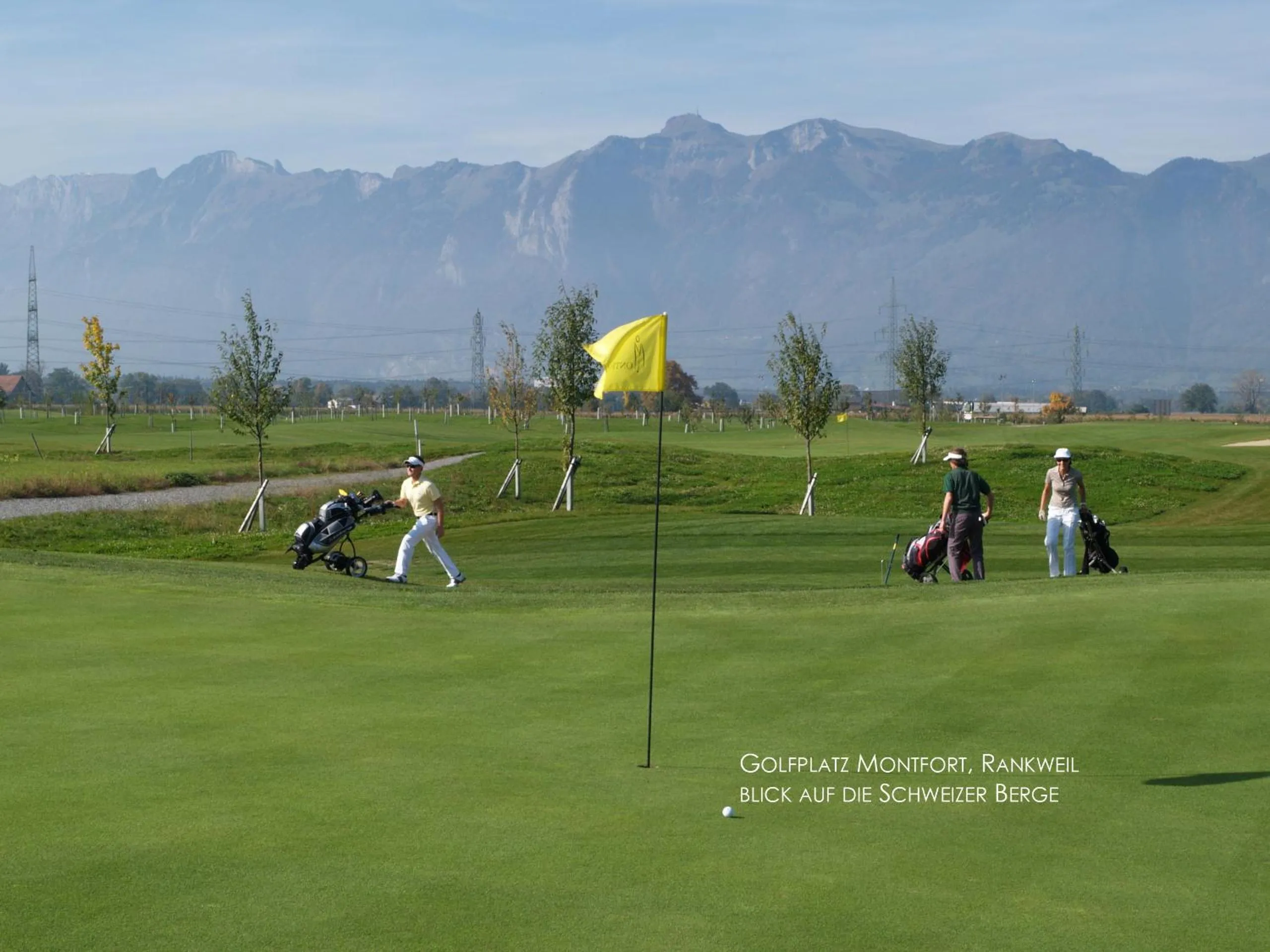 Golfcourse in Hotel Restaurant Rössle