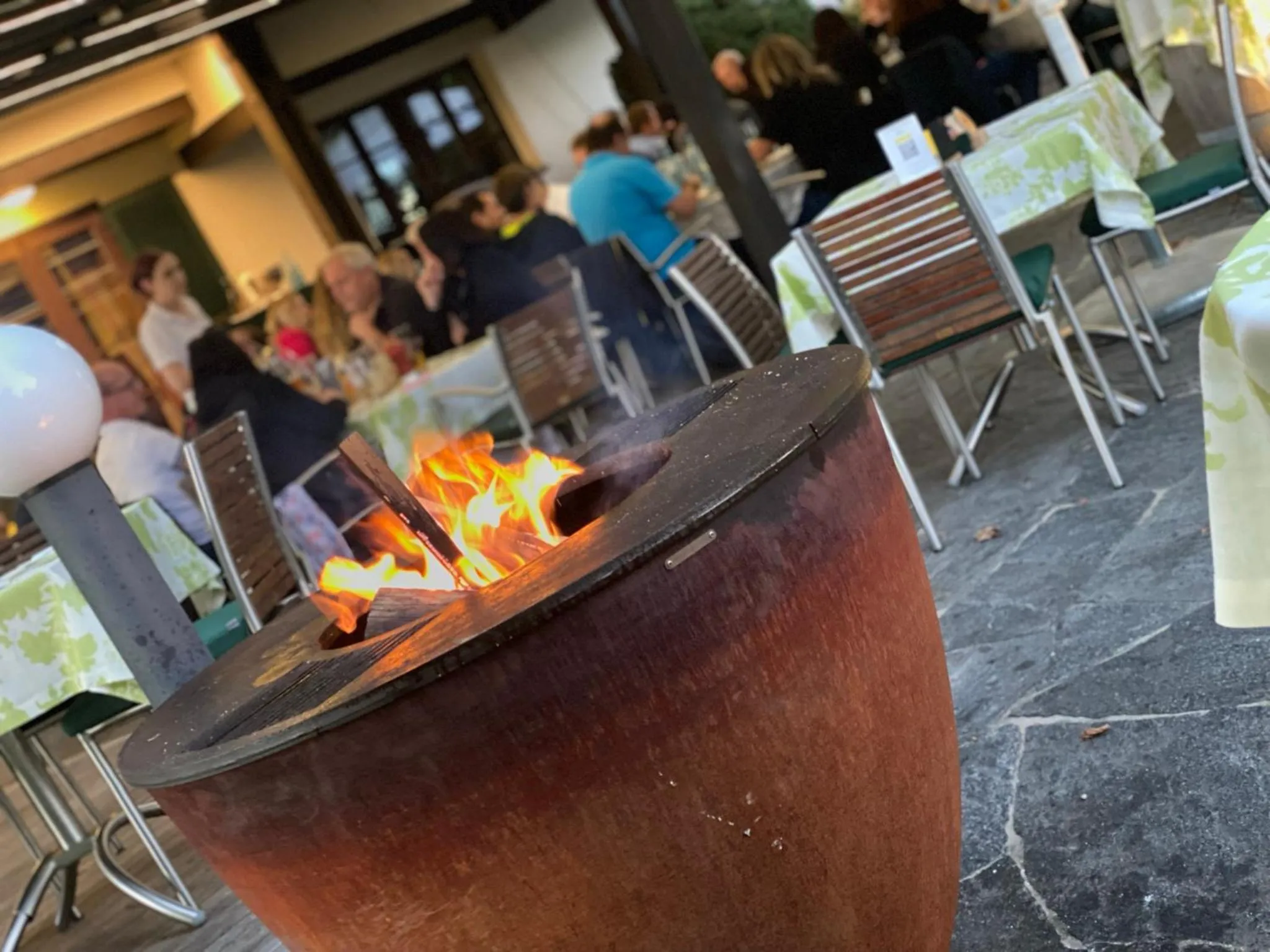 Garden in Hotel Restaurant Rössle