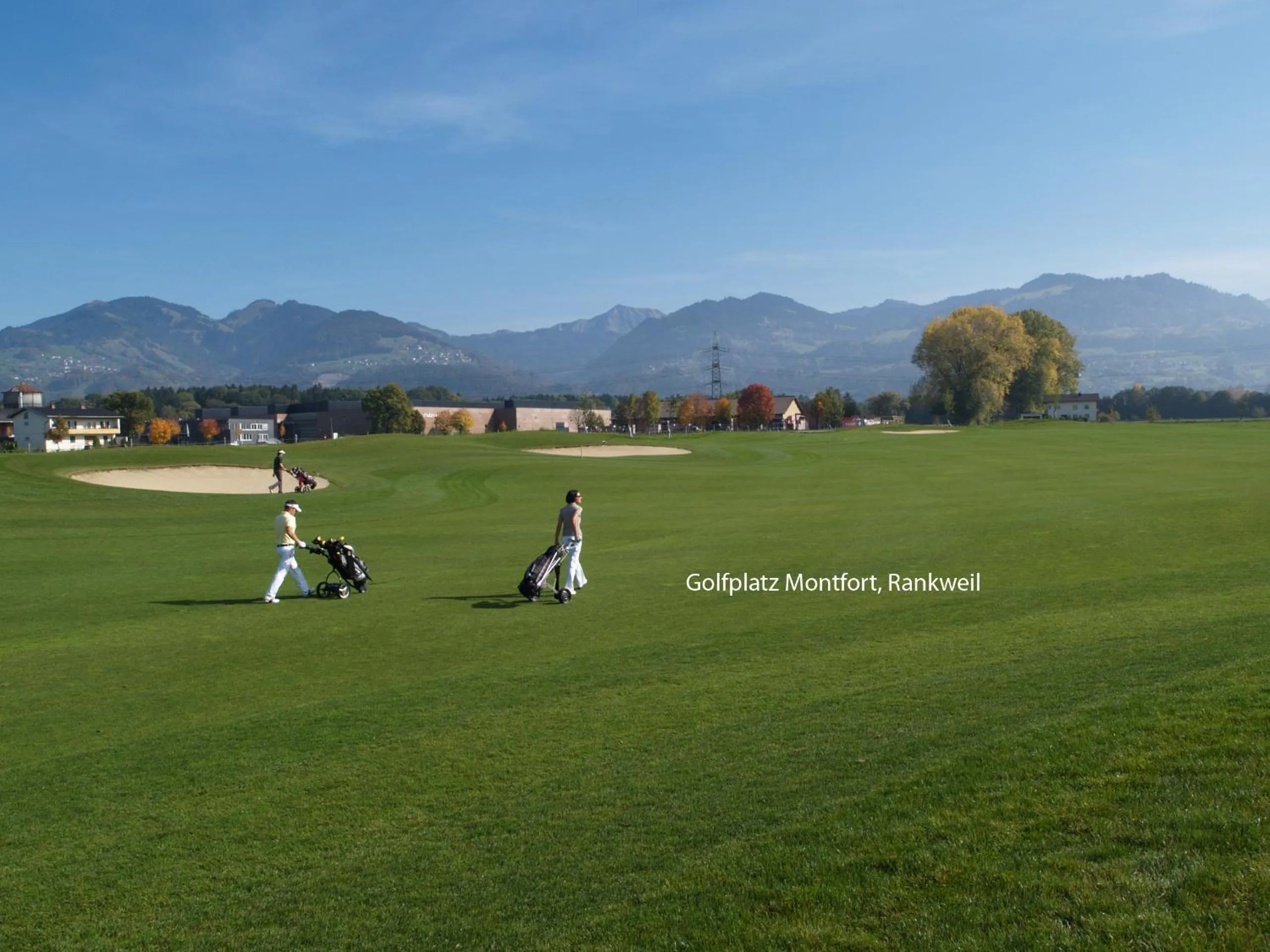 Golfcourse in Hotel Restaurant Rössle