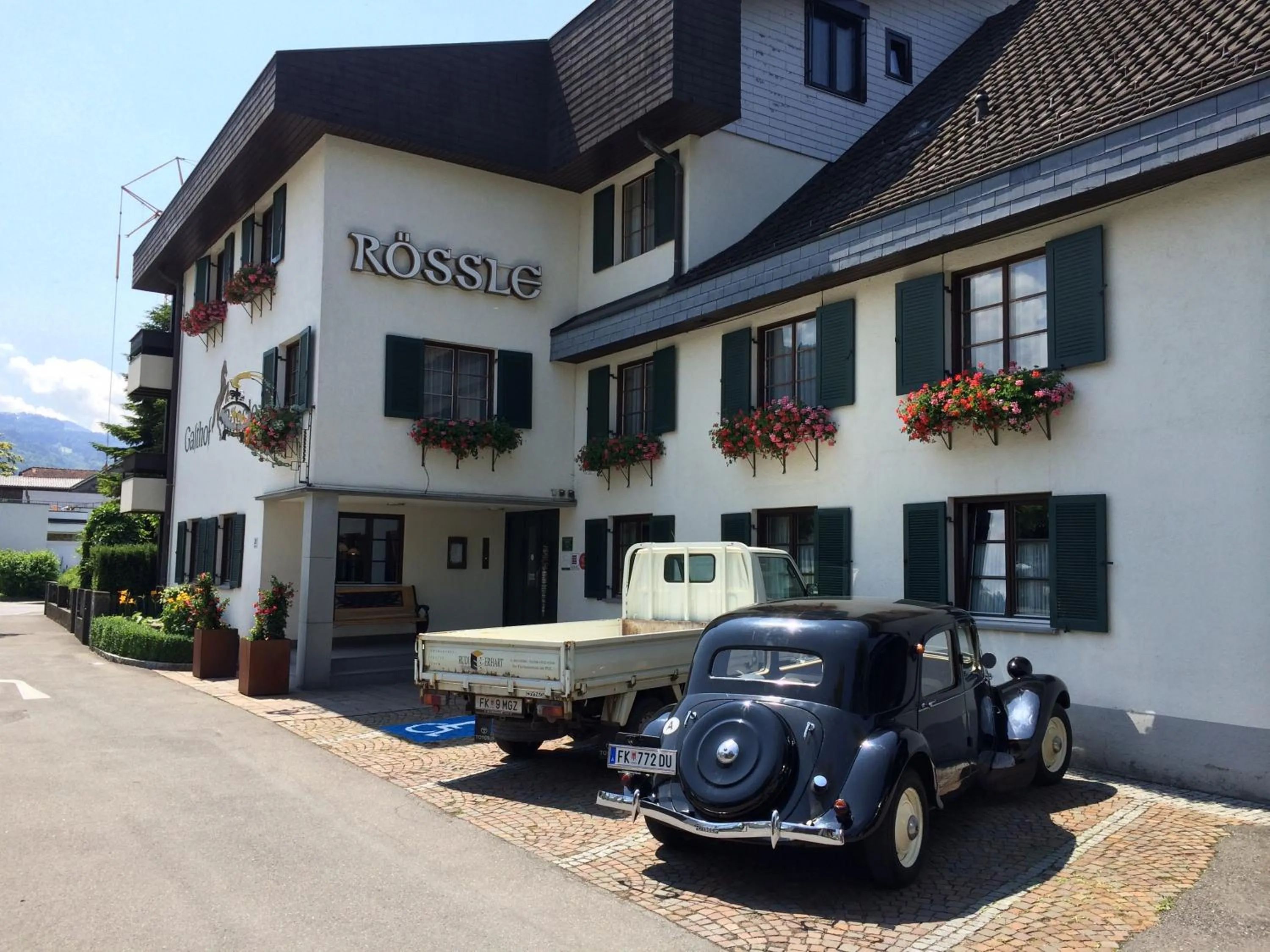 Property building in Hotel Restaurant Rössle