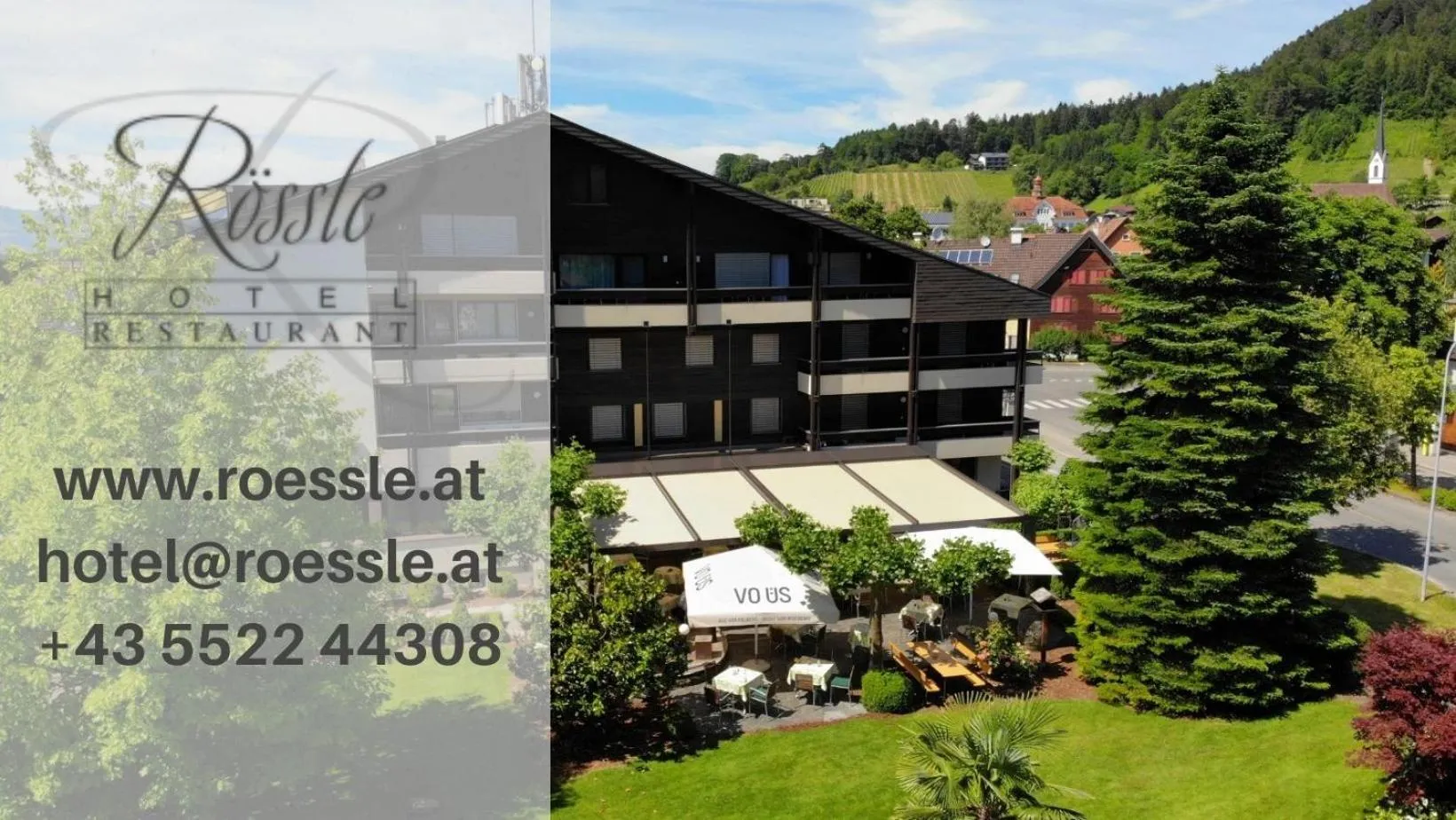 Property building in Hotel Restaurant Rössle