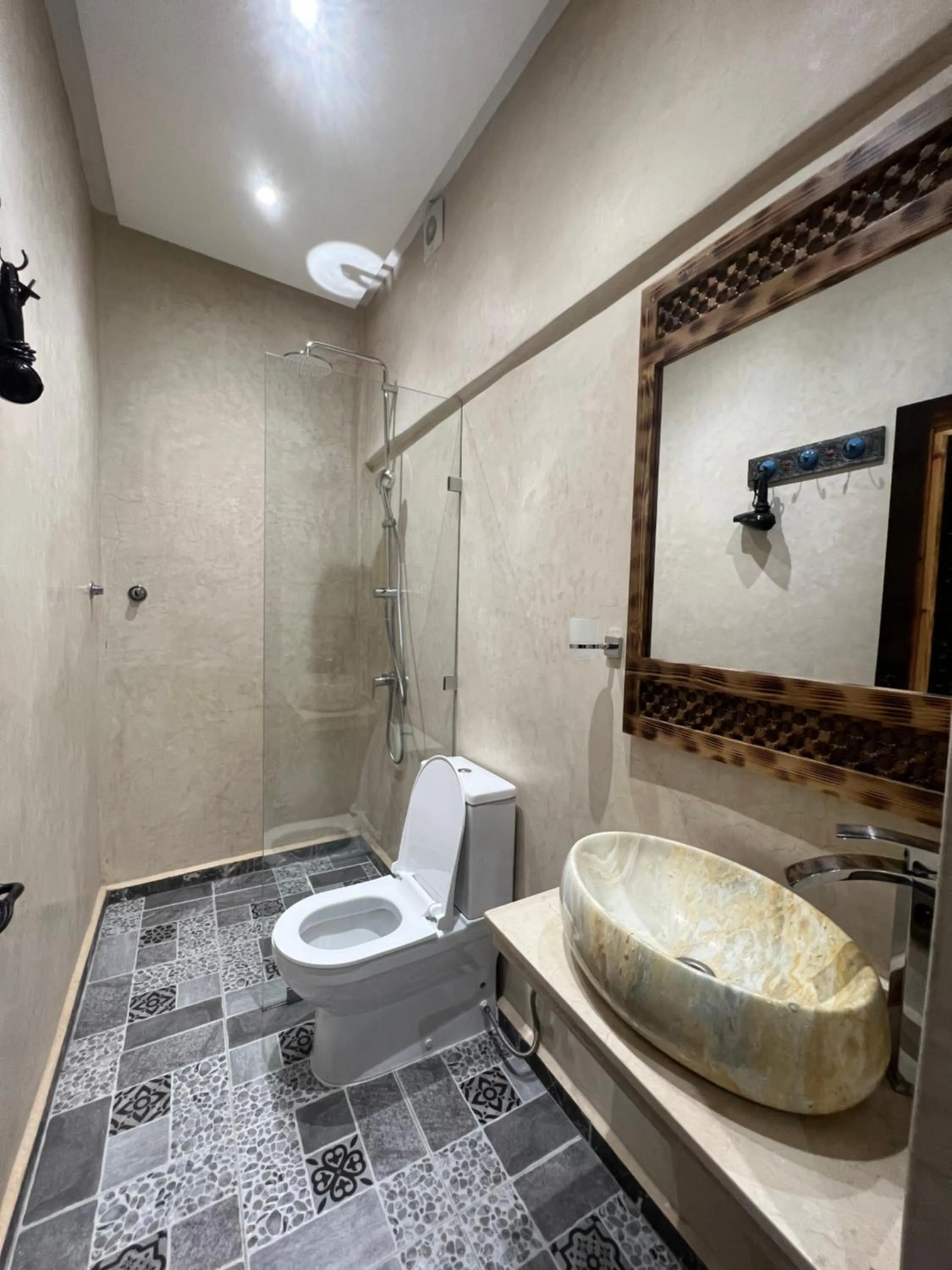 Shower in Riad Alice Terrace & Spa