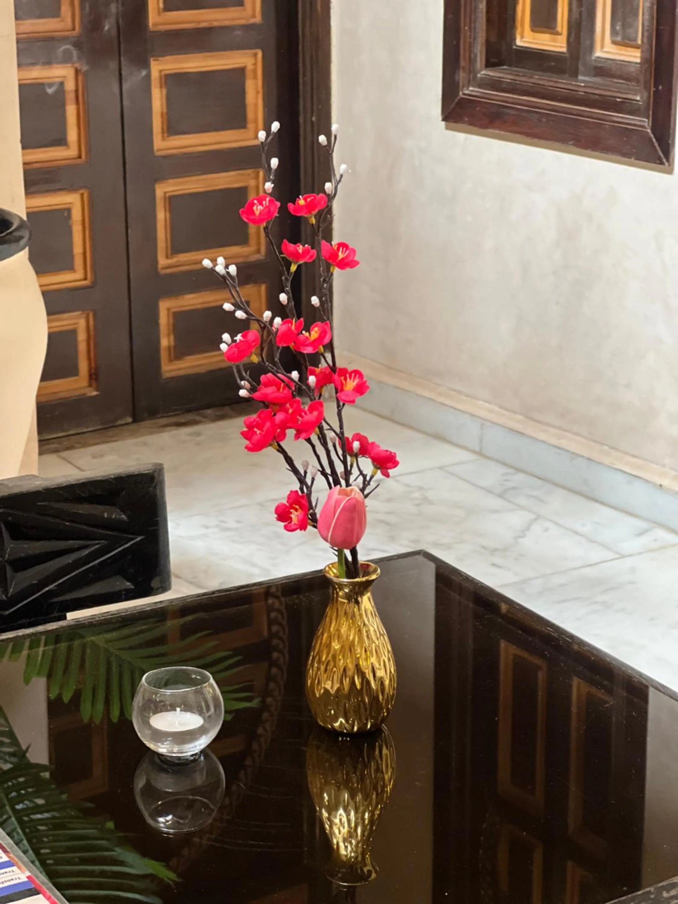 Decorative detail in Riad Alice Terrace & Spa