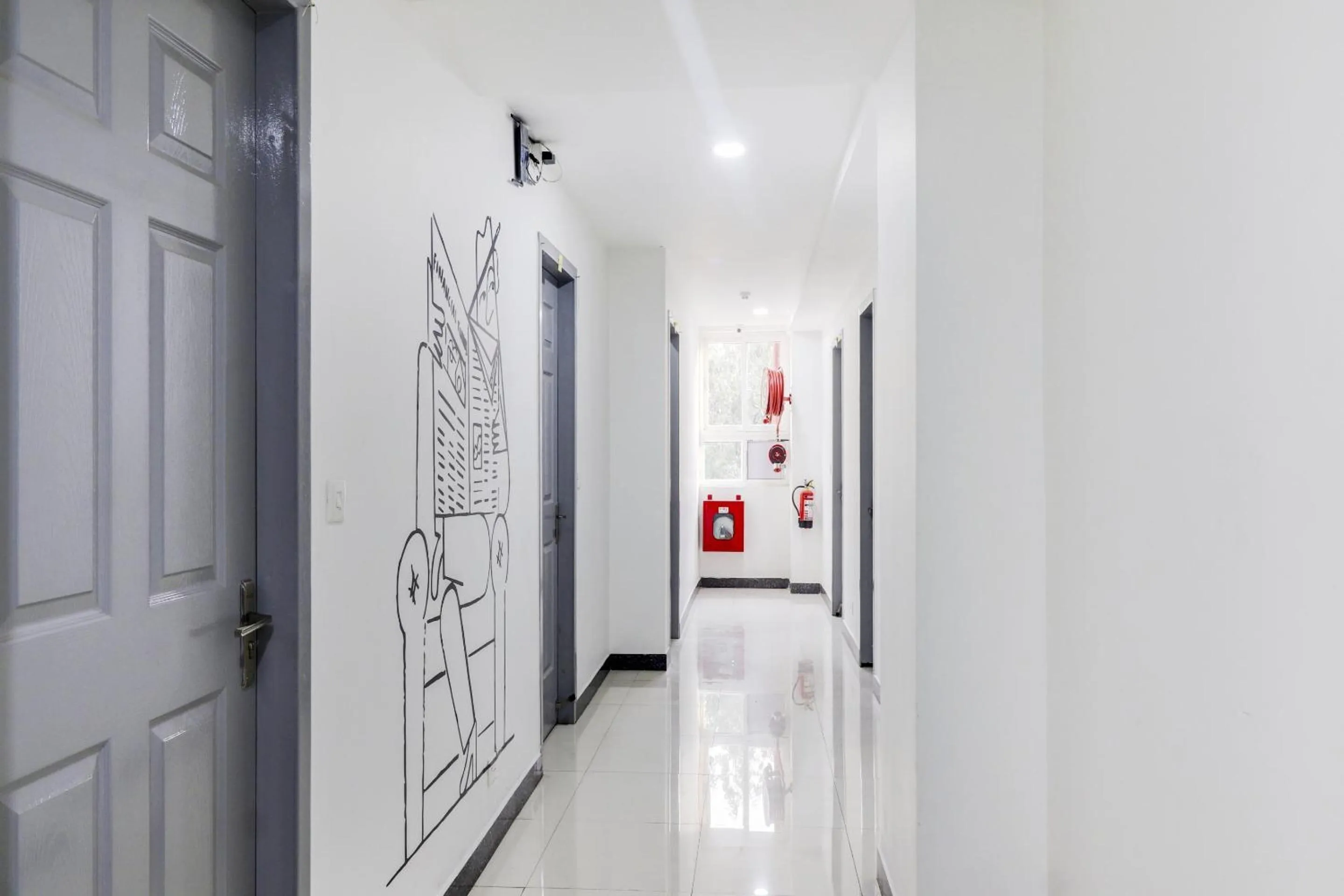 Lobby or reception in Townhouse Madhapur Near Shilparamam