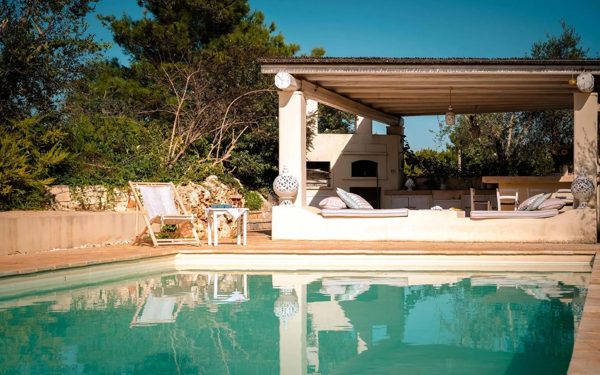 Swimming pool in Borgo Del Tempo Ritrovato - Luxury Relais in Puglia