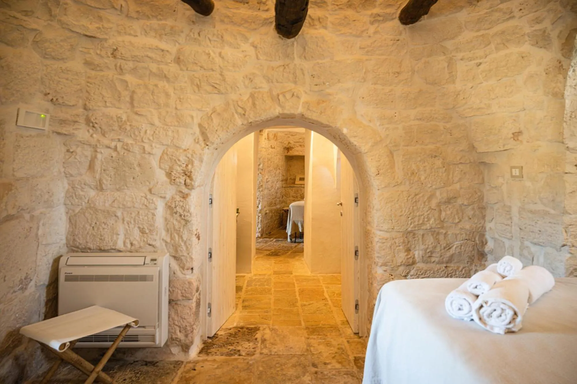 Bed in Borgo Del Tempo Ritrovato - Luxury Relais in Puglia
