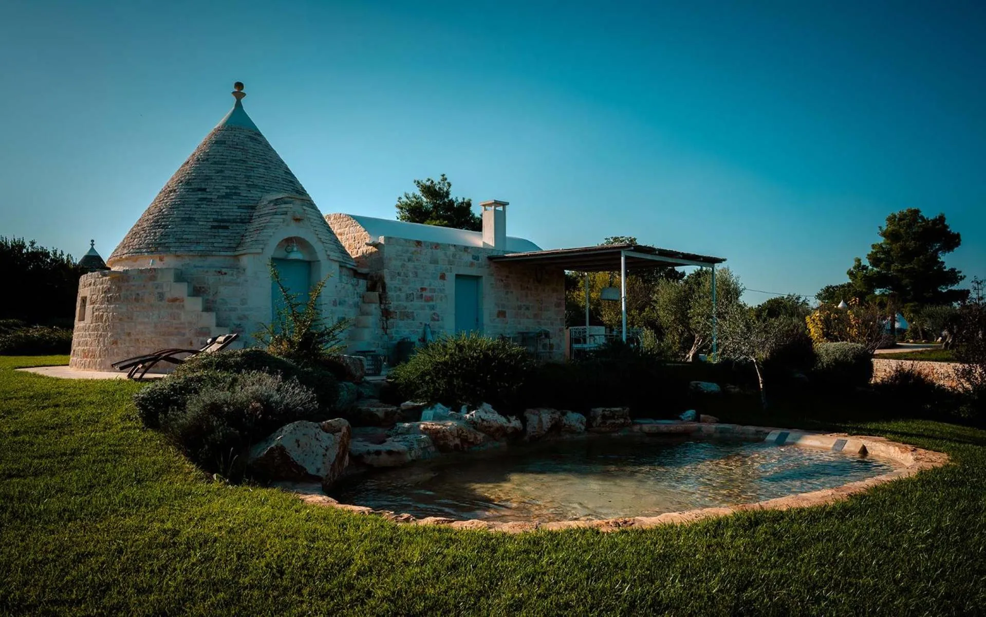 Swimming pool in Borgo Del Tempo Ritrovato - Luxury Relais in Puglia