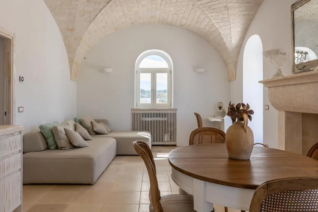 Living room in Borgo Del Tempo Ritrovato - Luxury Relais in Puglia