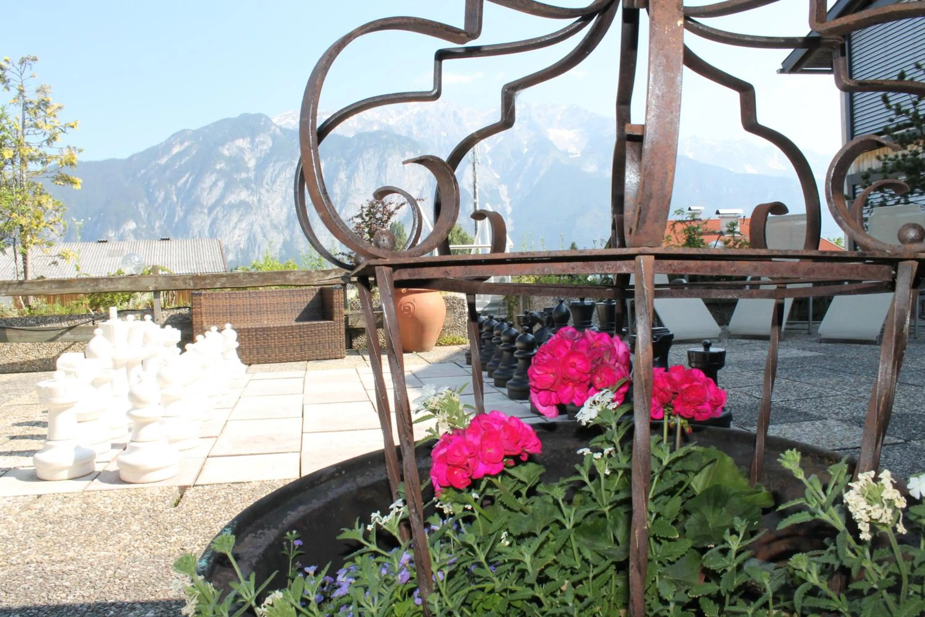 Garden in Alp Art Hotel Götzens