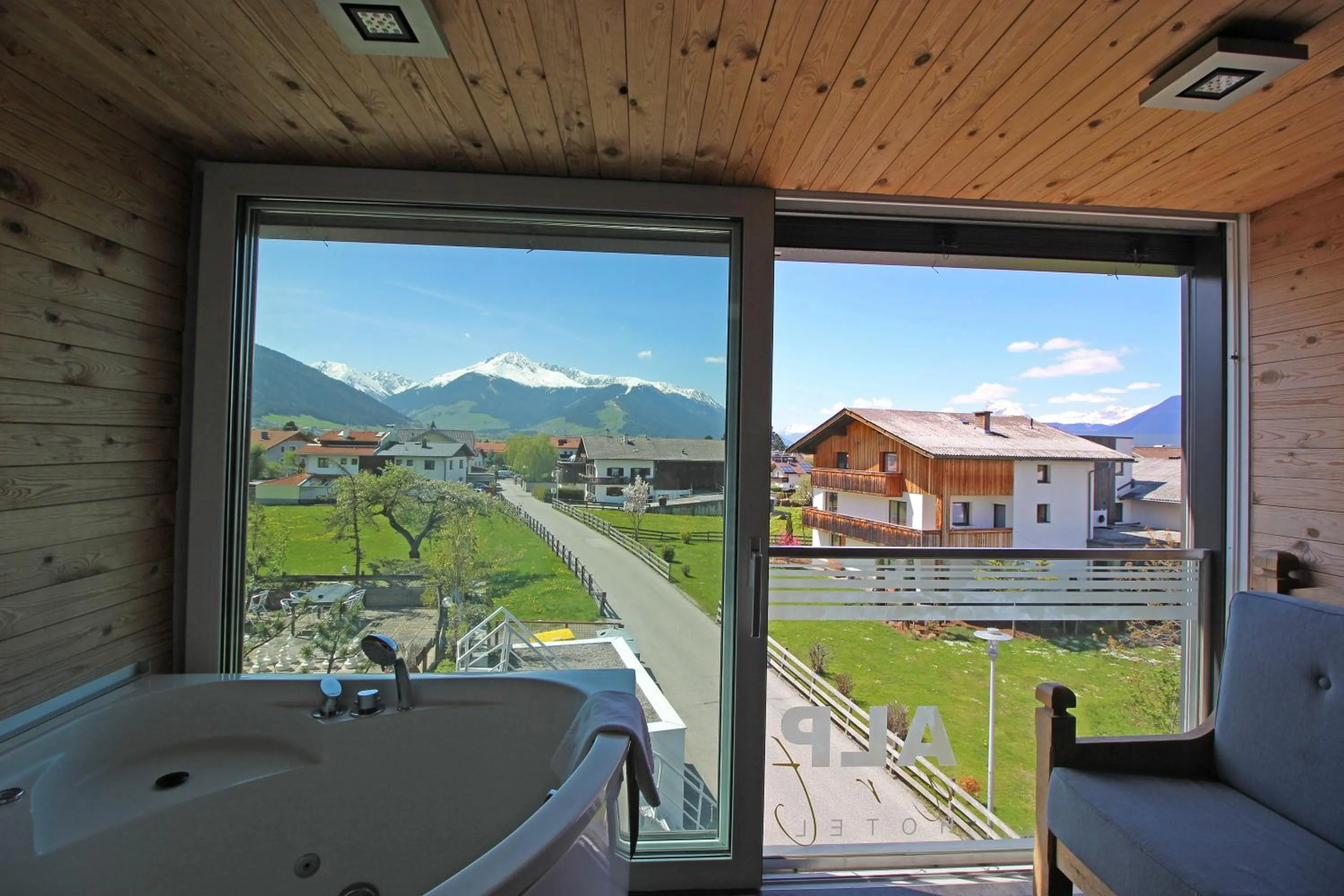 Mountain view in Alp Art Hotel Götzens